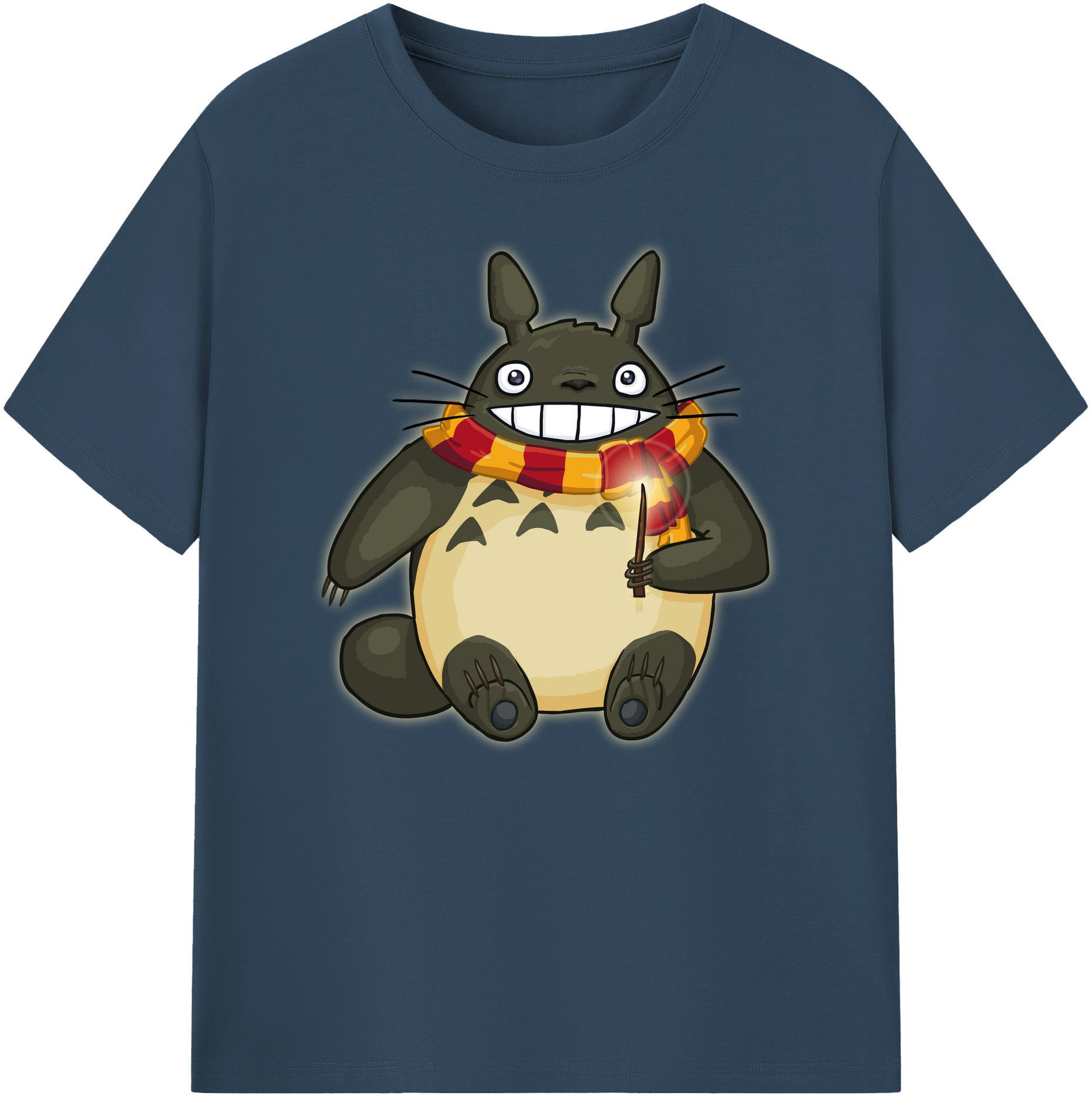 （画像用） となりのトトロ 草壁メイ 草壁サツキ My Neighbor Totoro Satsuki Kusakabe Mei Kusakabe 綿100％ メンズ半袖Tシャツ｜肌触りやわらか＆通気性