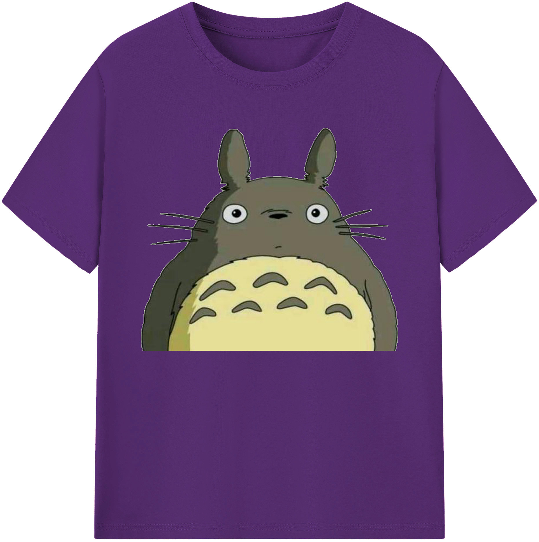 （画像用） となりのトトロ 草壁メイ 草壁サツキ My Neighbor Totoro Satsuki Kusakabe Mei Kusakabe 綿100％ メンズ半袖Tシャツ｜肌触りやわらか＆通気性