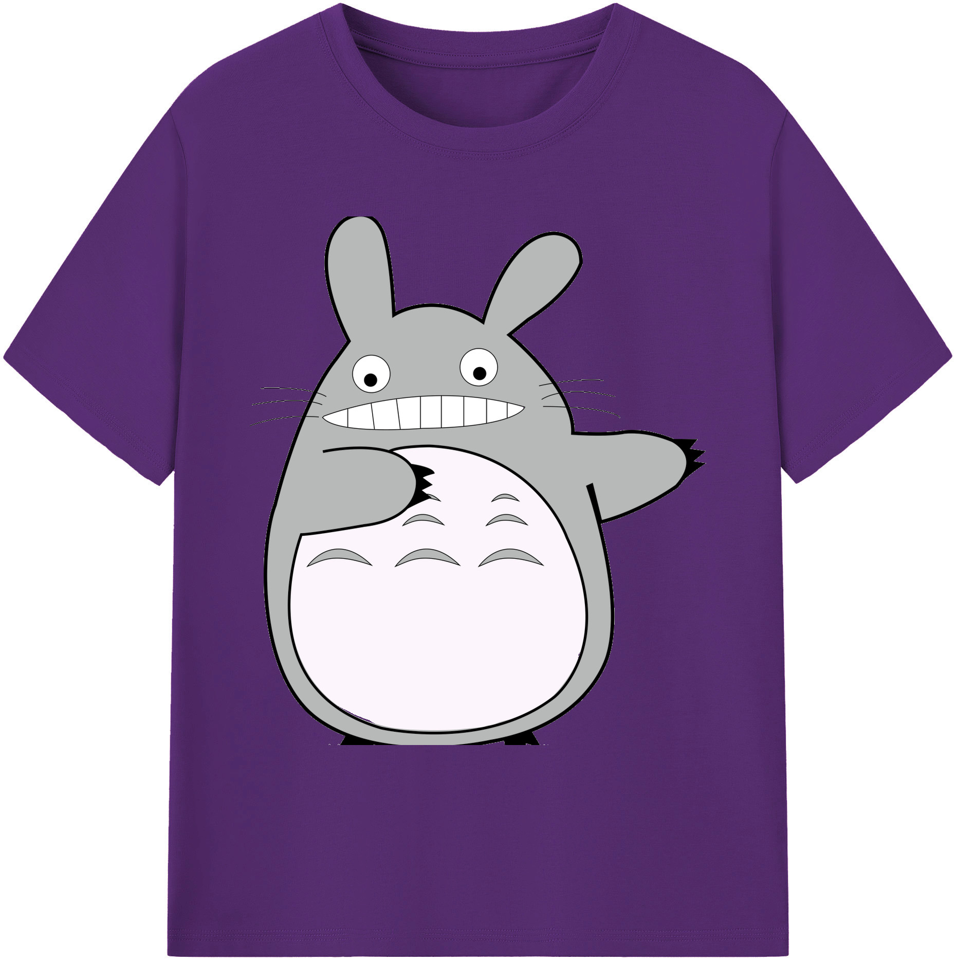 （画像用） となりのトトロ 草壁メイ 草壁サツキ My Neighbor Totoro Satsuki Kusakabe Mei Kusakabe 綿100％ メンズ半袖Tシャツ｜肌触りやわらか＆通気性