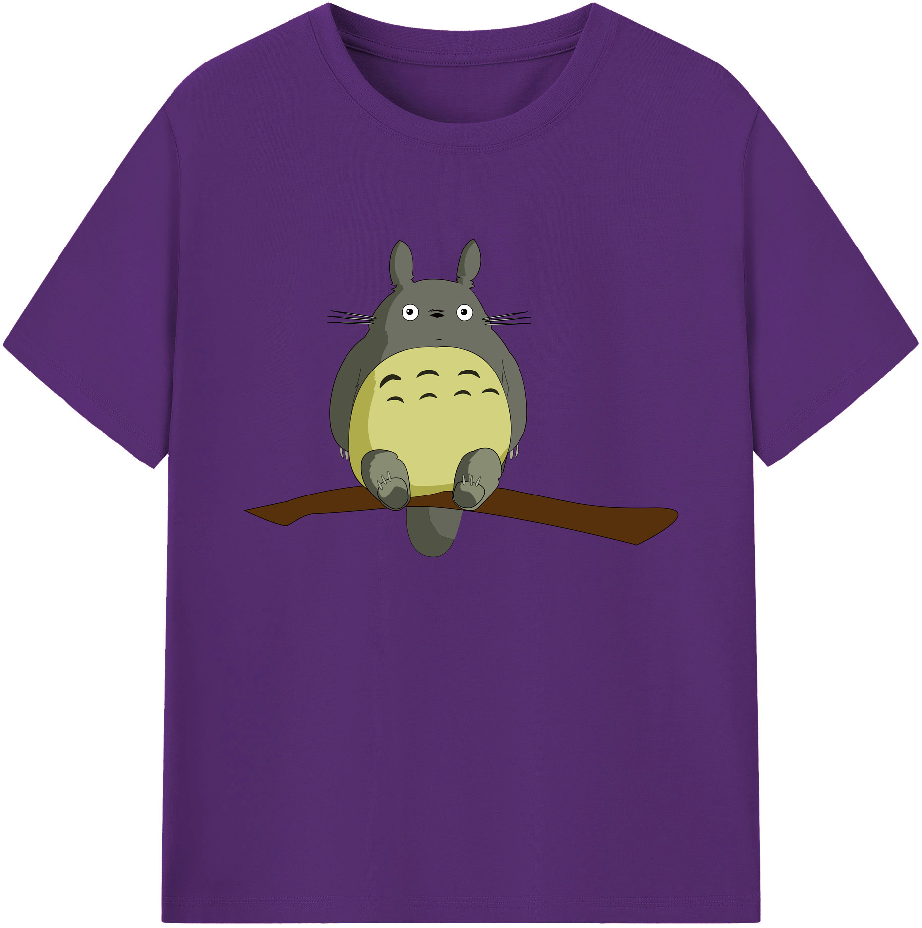 （画像用） となりのトトロ 草壁メイ 草壁サツキ My Neighbor Totoro Satsuki Kusakabe Mei Kusakabe 綿100％ メンズ半袖Tシャツ｜肌触りやわらか＆通気性