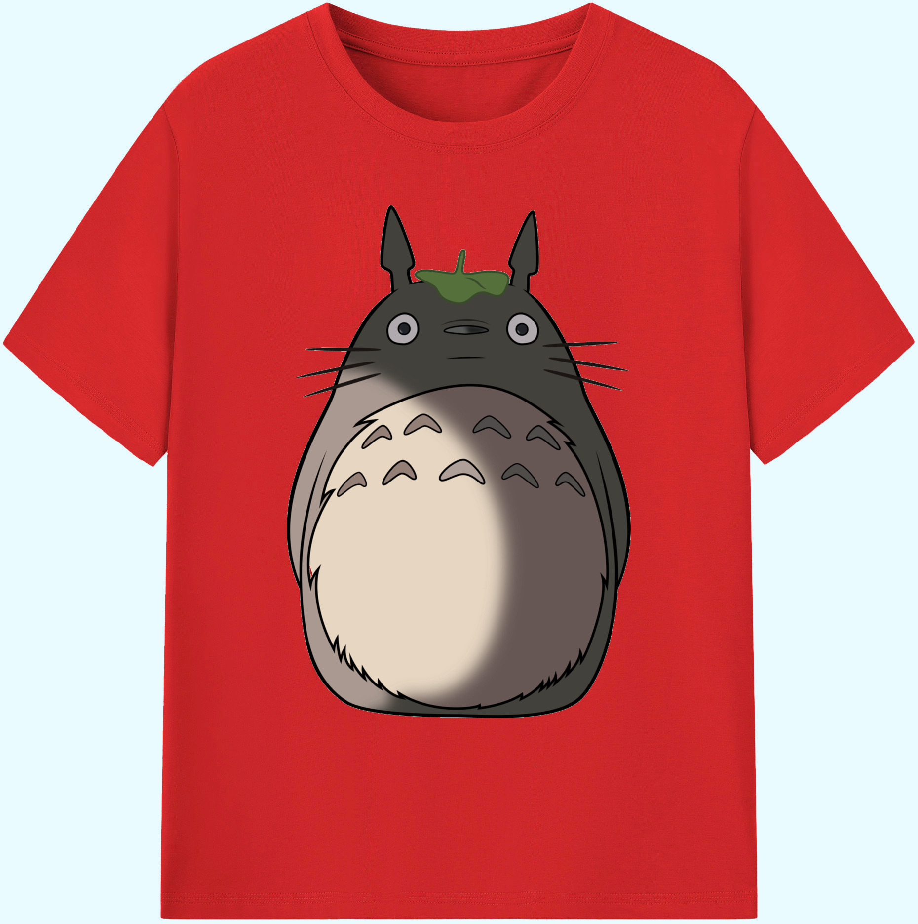 （画像用） となりのトトロ 草壁メイ 草壁サツキ My Neighbor Totoro Satsuki Kusakabe Mei Kusakabe 綿100％ メンズ半袖Tシャツ｜肌触りやわらか＆通気性