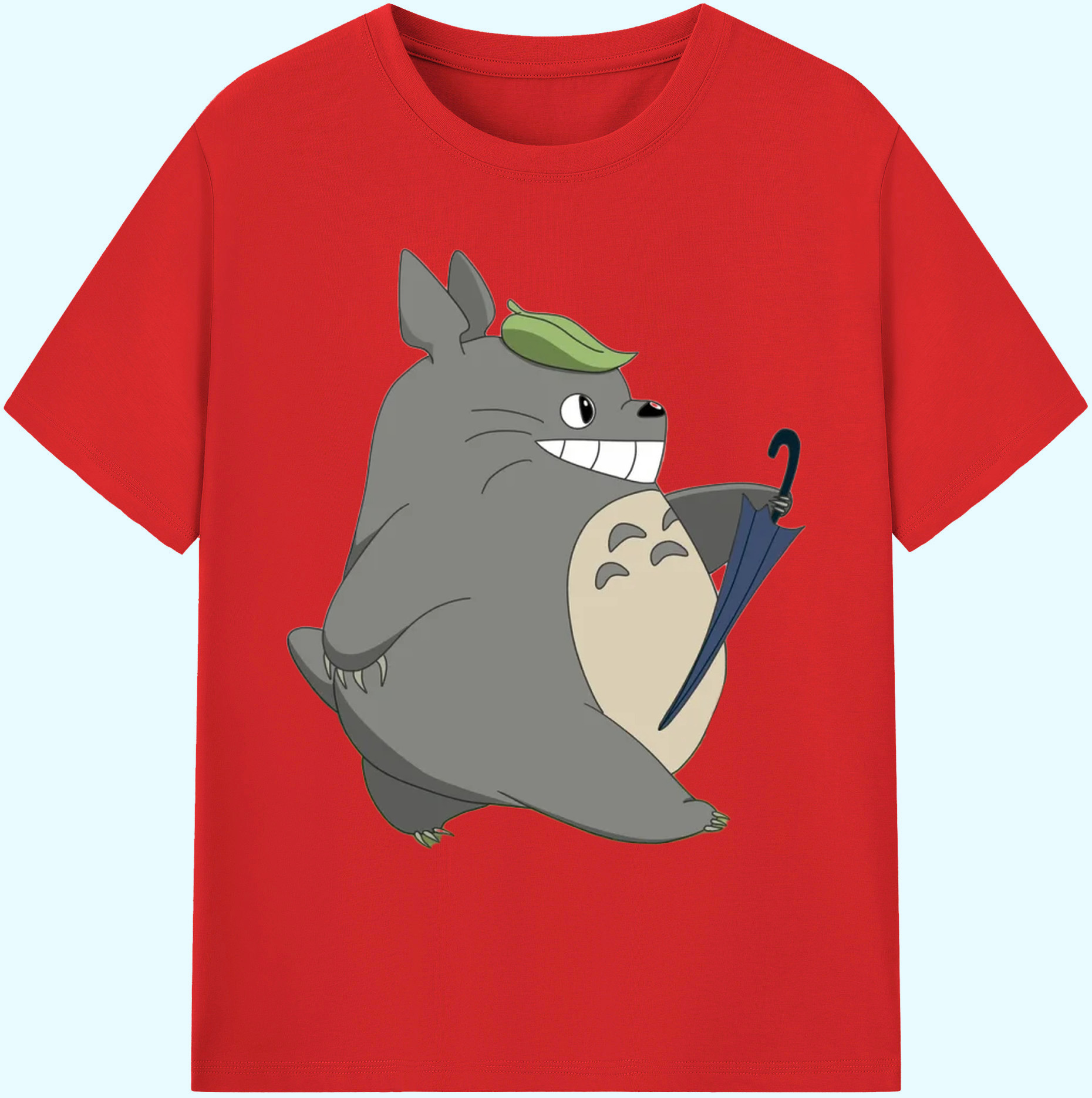 （画像用） となりのトトロ 草壁メイ 草壁サツキ My Neighbor Totoro Satsuki Kusakabe Mei Kusakabe 綿100％ メンズ半袖Tシャツ｜肌触りやわらか＆通気性