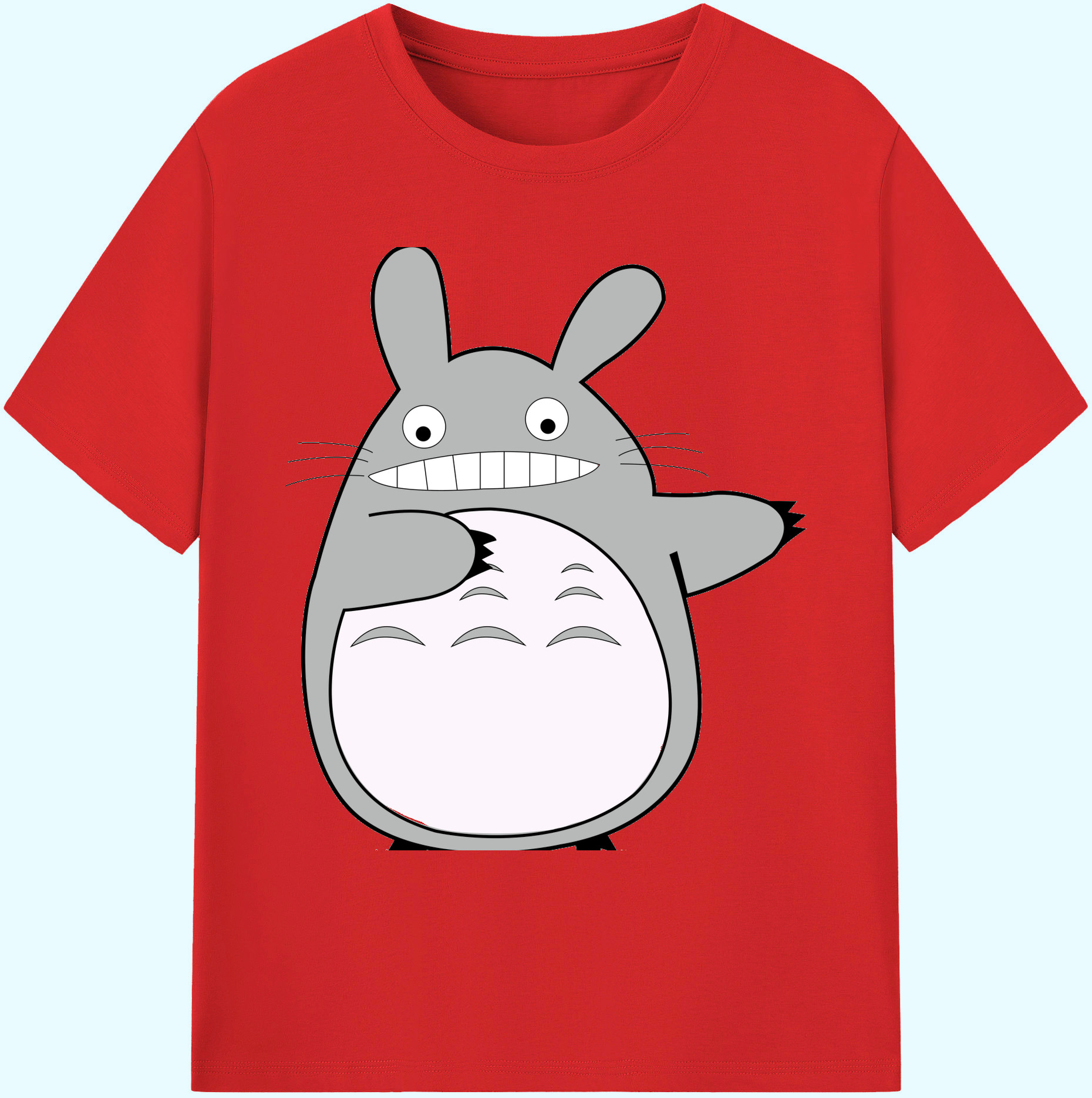 （画像用） となりのトトロ 草壁メイ 草壁サツキ My Neighbor Totoro Satsuki Kusakabe Mei Kusakabe 綿100％ メンズ半袖Tシャツ｜肌触りやわらか＆通気性