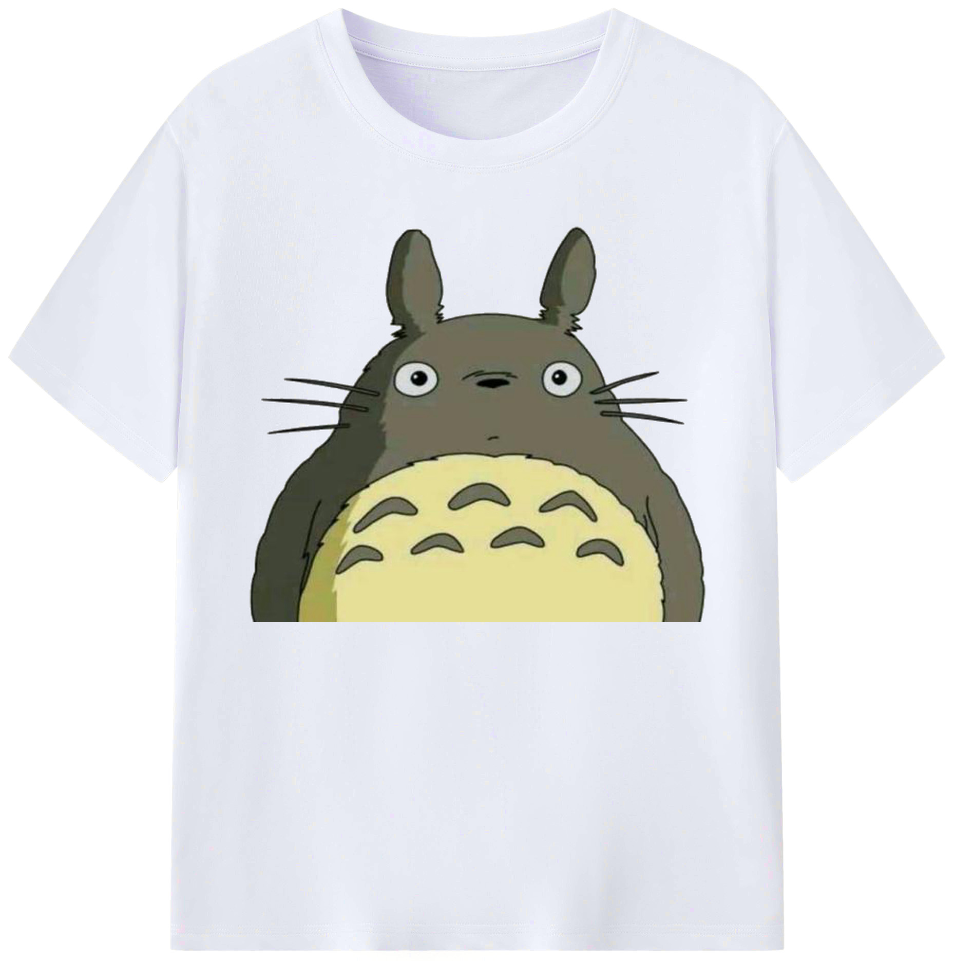 （画像用） となりのトトロ 草壁メイ 草壁サツキ My Neighbor Totoro Satsuki Kusakabe Mei Kusakabe 綿100％ メンズ半袖Tシャツ｜肌触りやわらか＆通気性