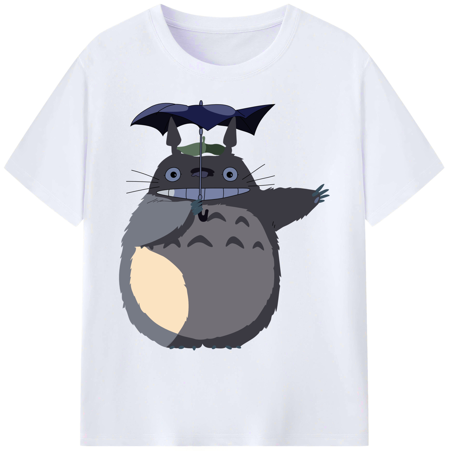 （画像用） となりのトトロ 草壁メイ 草壁サツキ My Neighbor Totoro Satsuki Kusakabe Mei Kusakabe 綿100％ メンズ半袖Tシャツ｜肌触りやわらか＆通気性