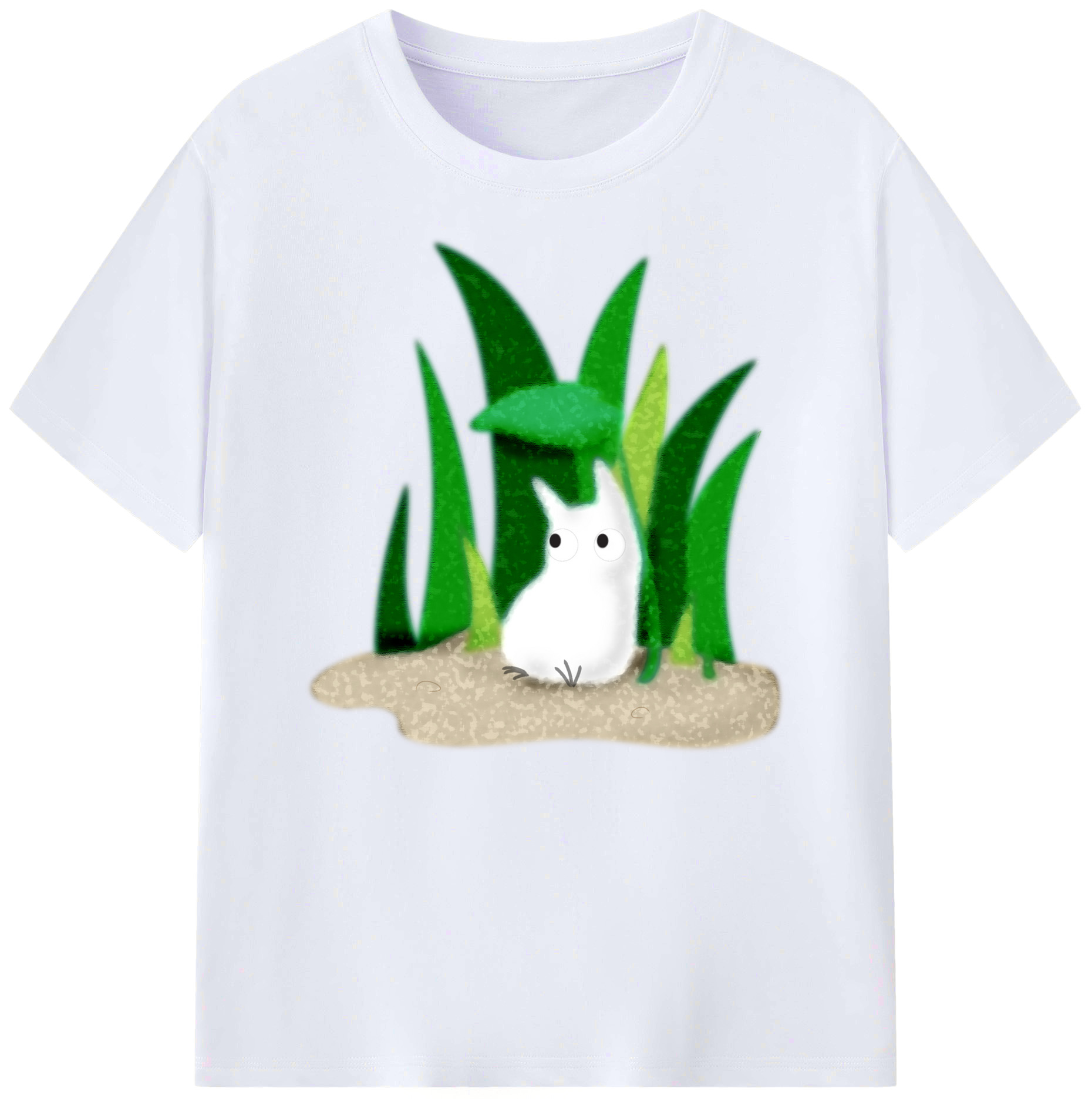 （画像用） となりのトトロ 草壁メイ 草壁サツキ My Neighbor Totoro Satsuki Kusakabe Mei Kusakabe 綿100％ メンズ半袖Tシャツ｜肌触りやわらか＆通気性