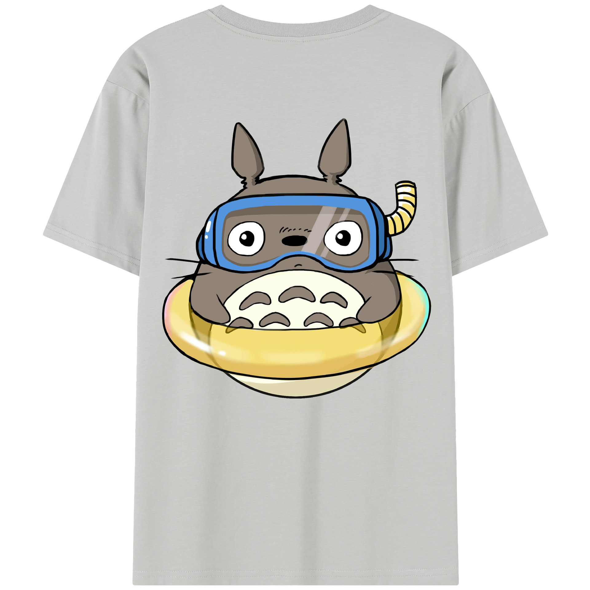 （画像用） となりのトトロ 草壁メイ 草壁サツキ My Neighbor Totoro Satsuki Kusakabe Mei Kusakabe レディース半袖Tシャツ(バックプリント)