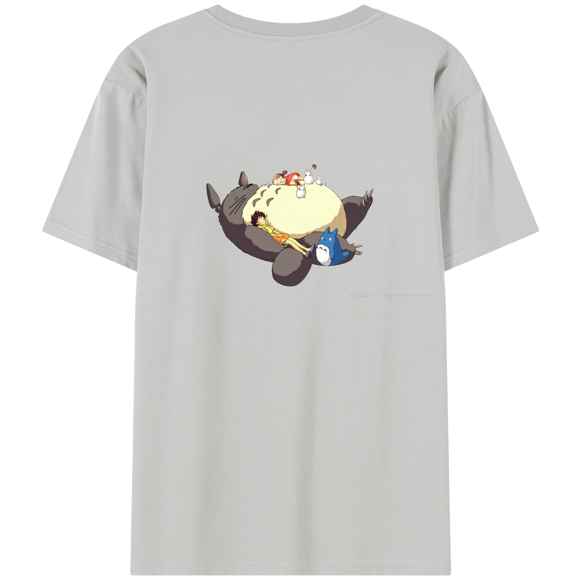 （画像用） となりのトトロ 草壁メイ 草壁サツキ My Neighbor Totoro Satsuki Kusakabe Mei Kusakabe レディース半袖Tシャツ(バックプリント)