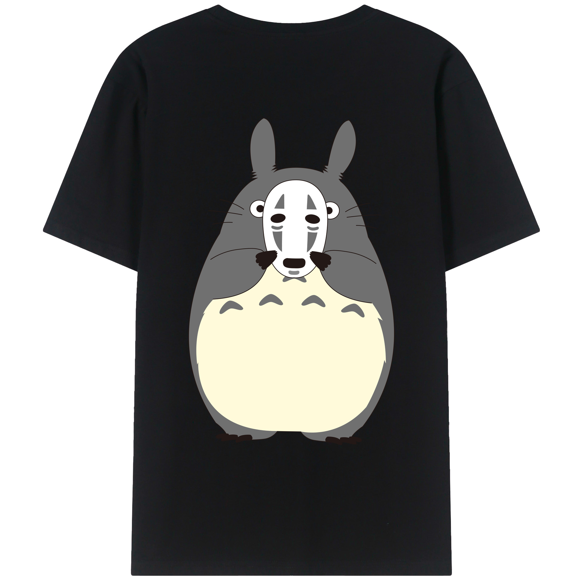 （画像用） となりのトトロ 草壁メイ 草壁サツキ My Neighbor Totoro Satsuki Kusakabe Mei Kusakabe レディース半袖Tシャツ(バックプリント)