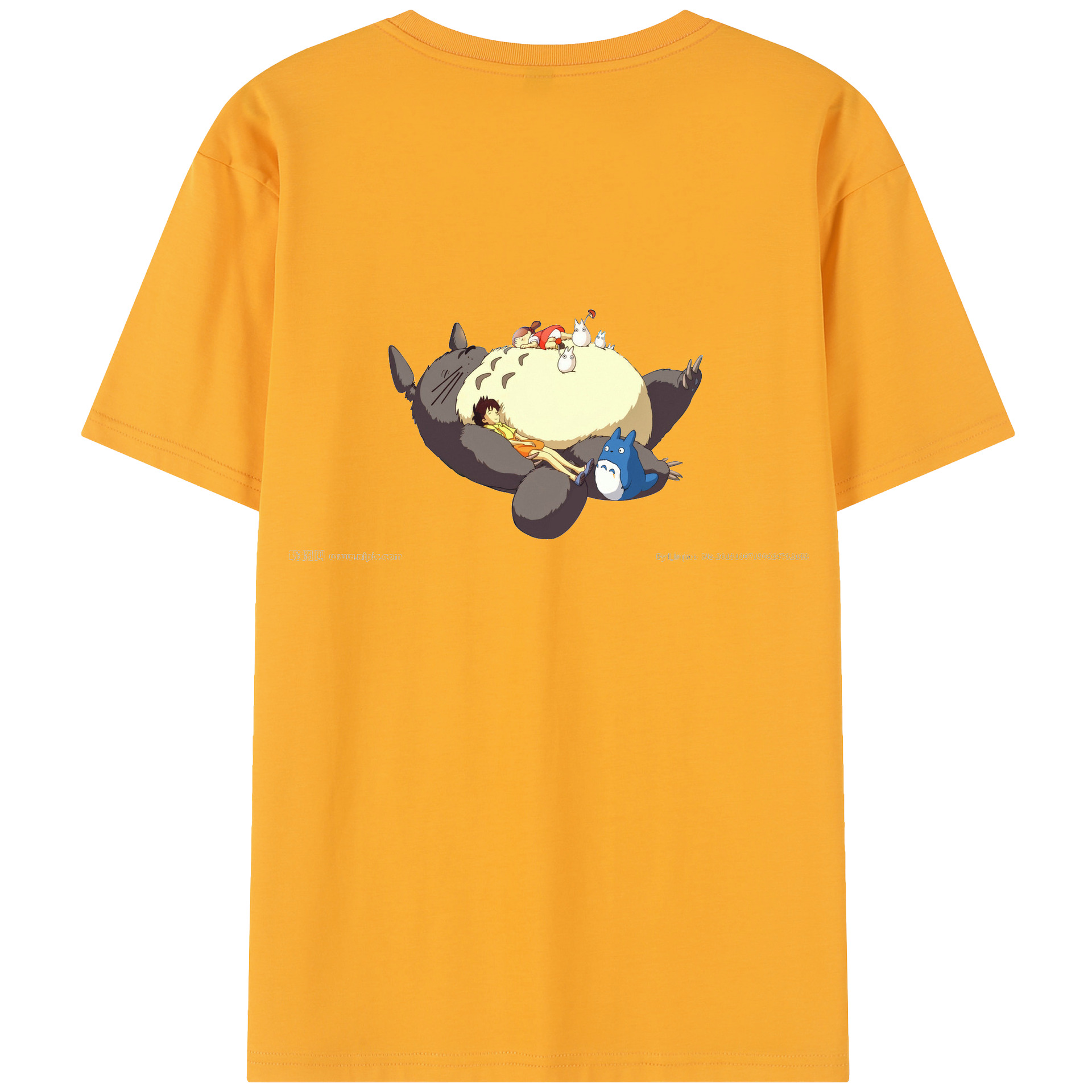 （画像用） となりのトトロ 草壁メイ 草壁サツキ My Neighbor Totoro Satsuki Kusakabe Mei Kusakabe レディース半袖Tシャツ(バックプリント)