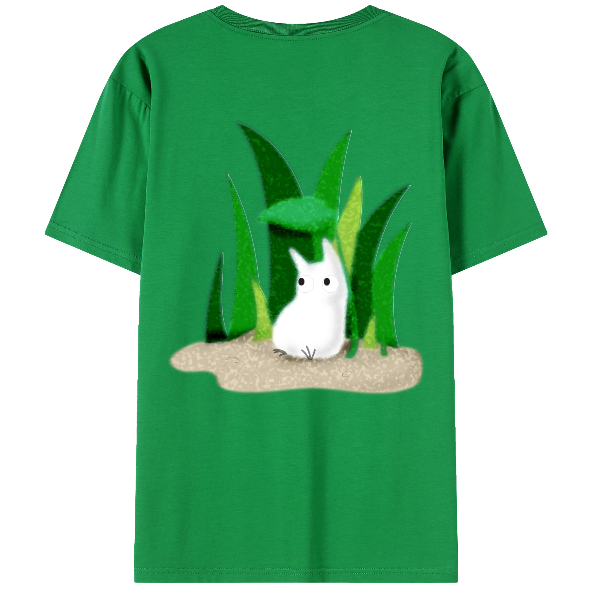 （画像用） となりのトトロ 草壁メイ 草壁サツキ My Neighbor Totoro Satsuki Kusakabe Mei Kusakabe レディース半袖Tシャツ(バックプリント)