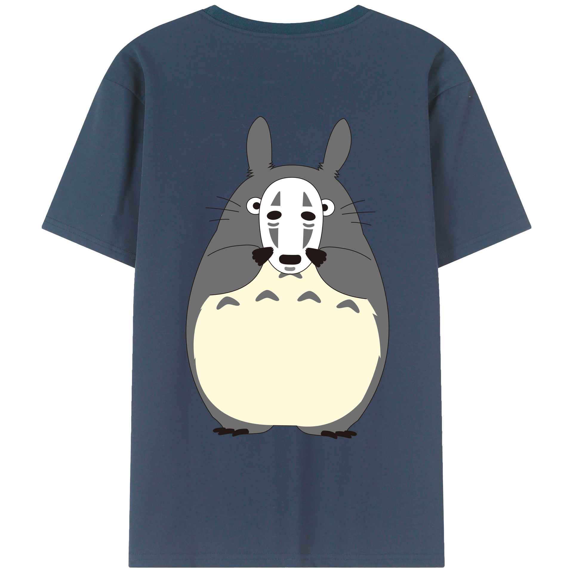 （画像用） となりのトトロ 草壁メイ 草壁サツキ My Neighbor Totoro Satsuki Kusakabe Mei Kusakabe レディース半袖Tシャツ(バックプリント)