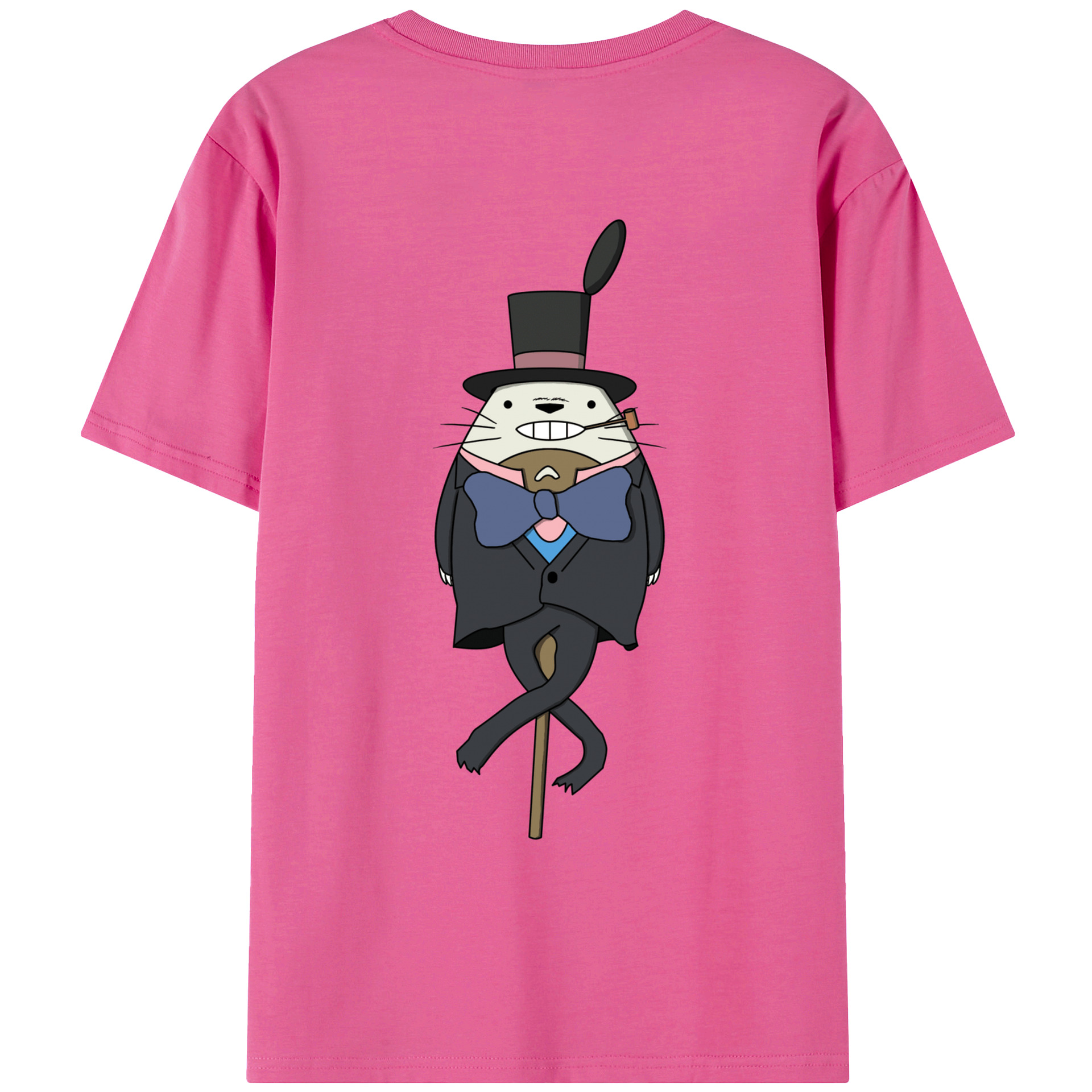 （画像用） となりのトトロ 草壁メイ 草壁サツキ My Neighbor Totoro Satsuki Kusakabe Mei Kusakabe レディース半袖Tシャツ(バックプリント)