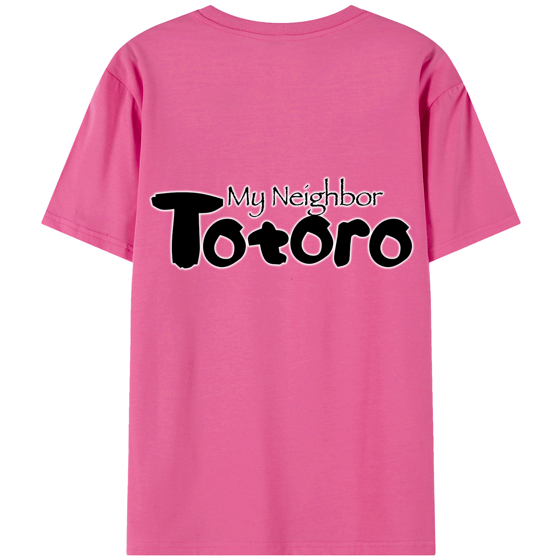 （画像用） となりのトトロ 草壁メイ 草壁サツキ My Neighbor Totoro Satsuki Kusakabe Mei Kusakabe レディース半袖Tシャツ(バックプリント)
