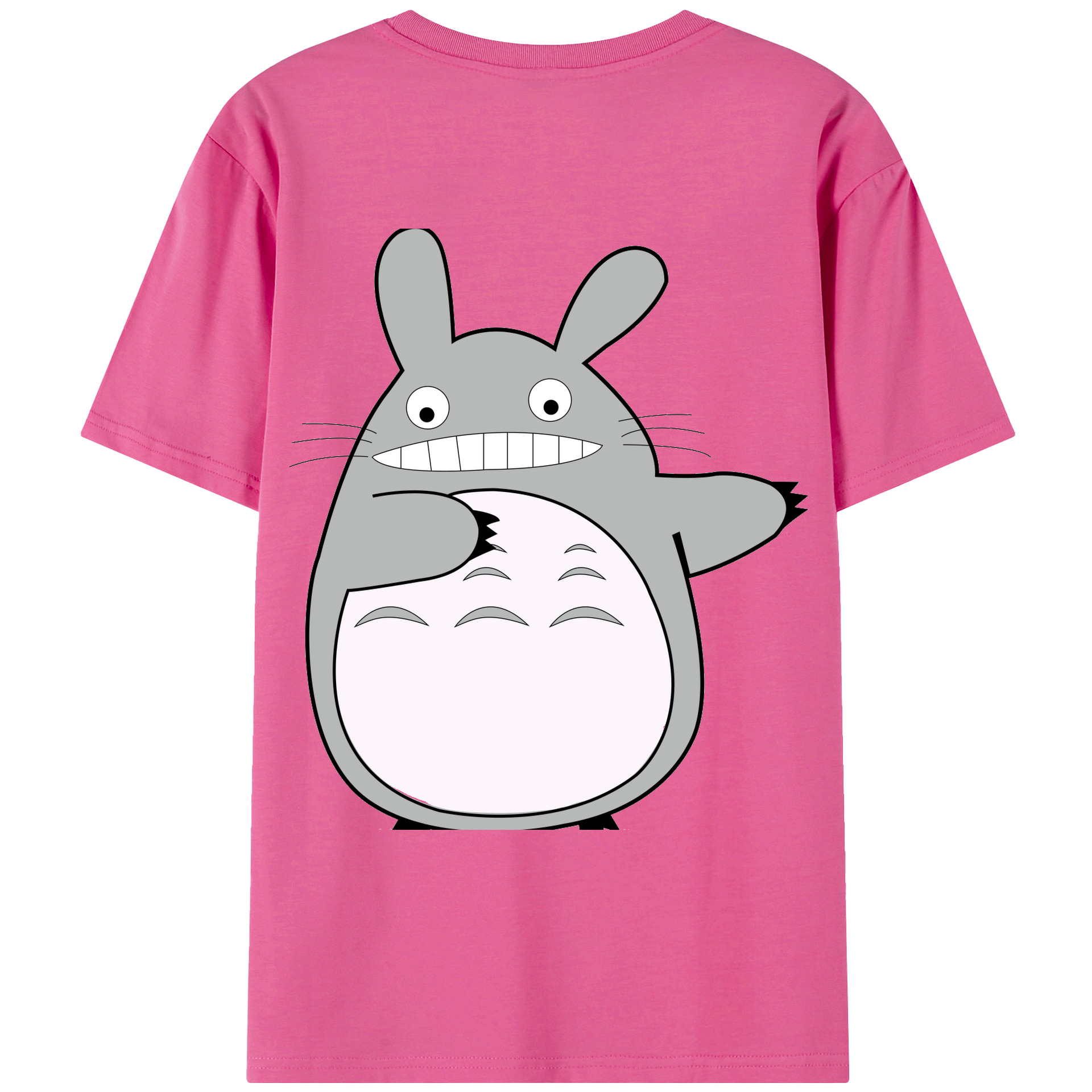 （画像用） となりのトトロ 草壁メイ 草壁サツキ My Neighbor Totoro Satsuki Kusakabe Mei Kusakabe レディース半袖Tシャツ(バックプリント)