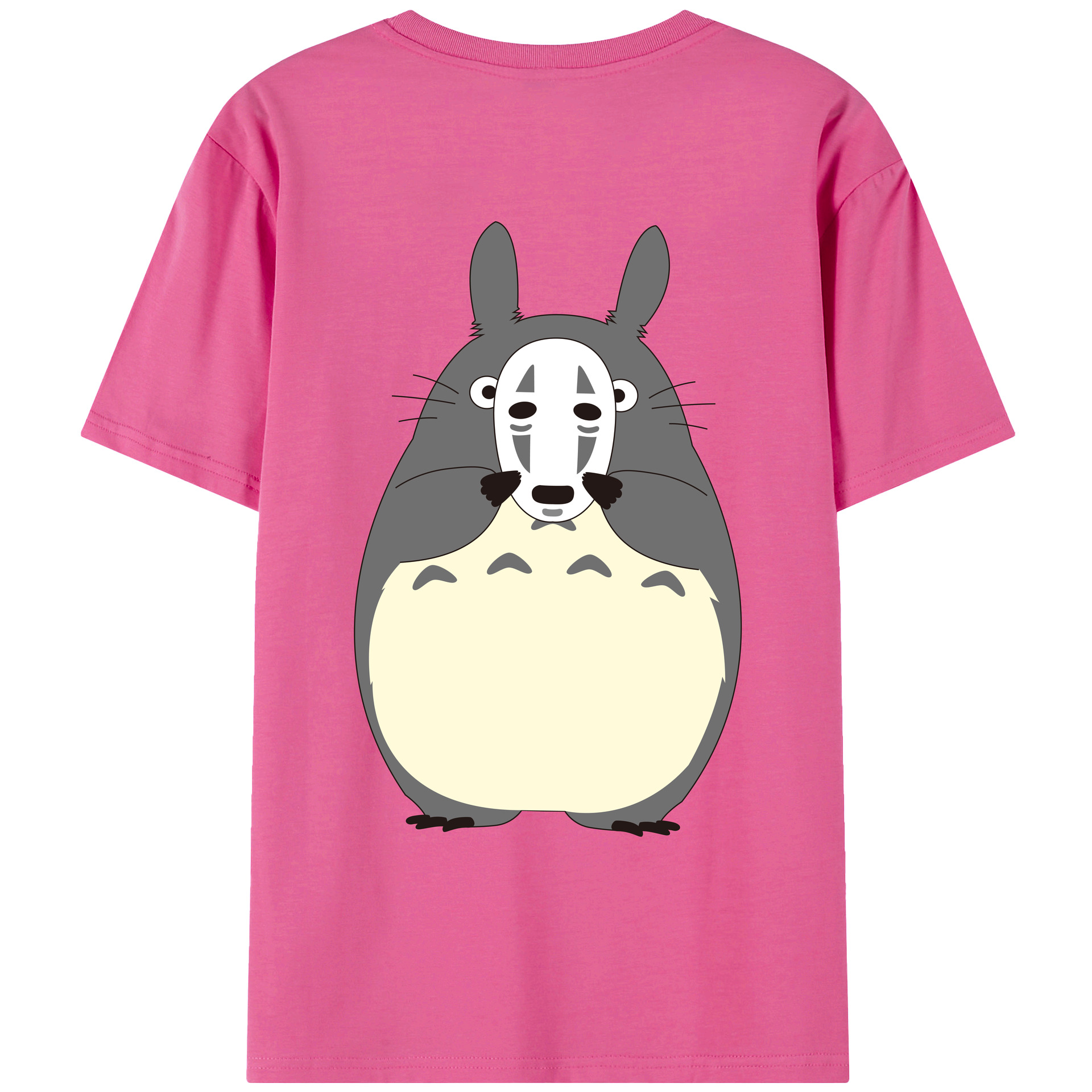 （画像用） となりのトトロ 草壁メイ 草壁サツキ My Neighbor Totoro Satsuki Kusakabe Mei Kusakabe レディース半袖Tシャツ(バックプリント)