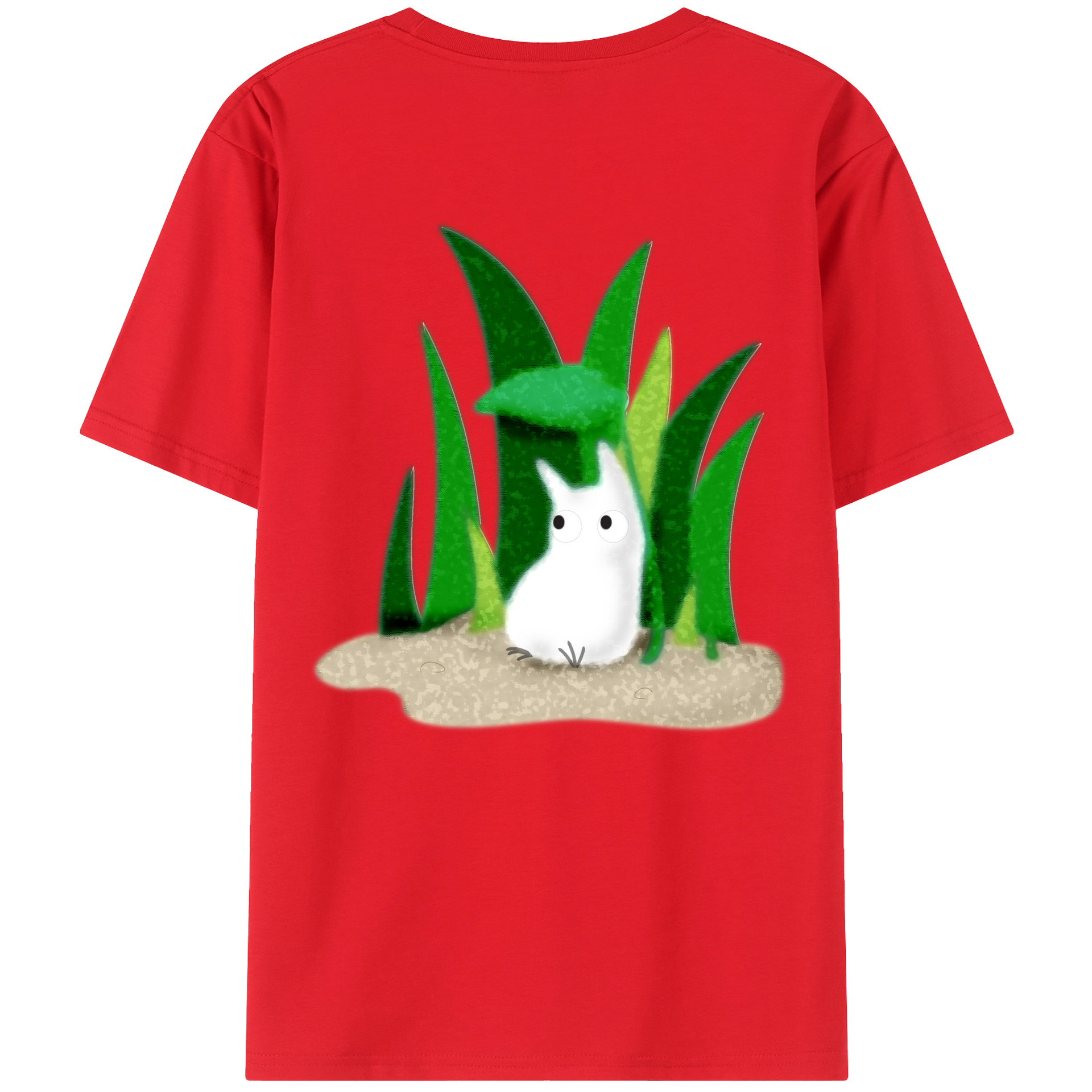 （画像用） となりのトトロ 草壁メイ 草壁サツキ My Neighbor Totoro Satsuki Kusakabe Mei Kusakabe レディース半袖Tシャツ(バックプリント)