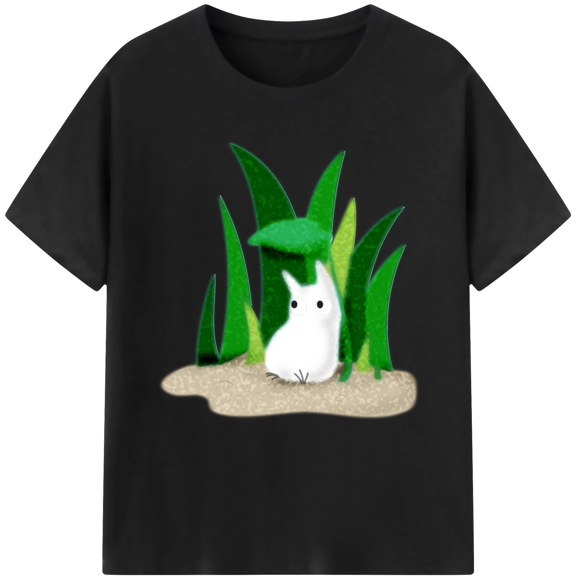 （画像用） となりのトトロ 草壁メイ 草壁サツキ My Neighbor Totoro Satsuki Kusakabe Mei Kusakabe レディースカジュアルプリントTシャツ（綿100％）