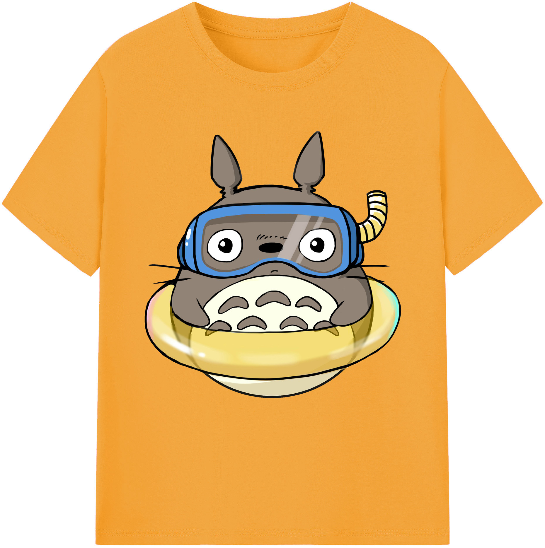 （画像用） となりのトトロ 草壁メイ 草壁サツキ My Neighbor Totoro Satsuki Kusakabe Mei Kusakabe レディースカジュアルプリントTシャツ（綿100％）