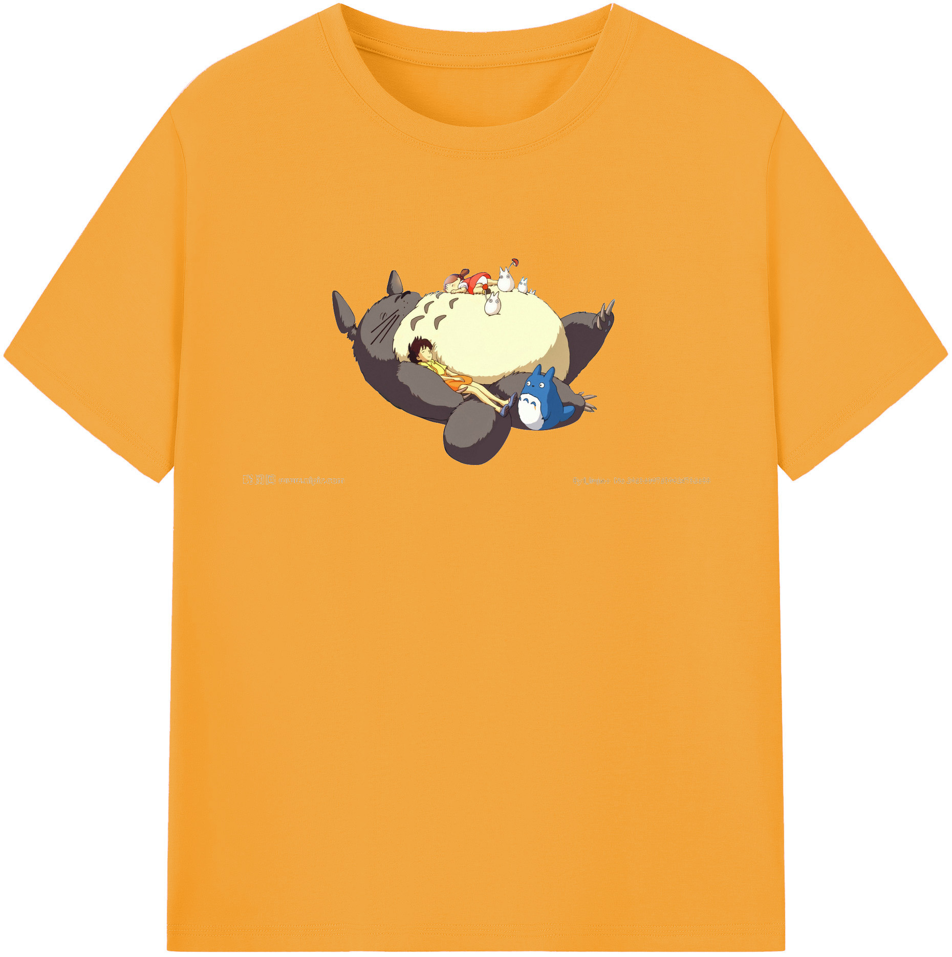 （画像用） となりのトトロ 草壁メイ 草壁サツキ My Neighbor Totoro Satsuki Kusakabe Mei Kusakabe レディースカジュアルプリントTシャツ（綿100％）