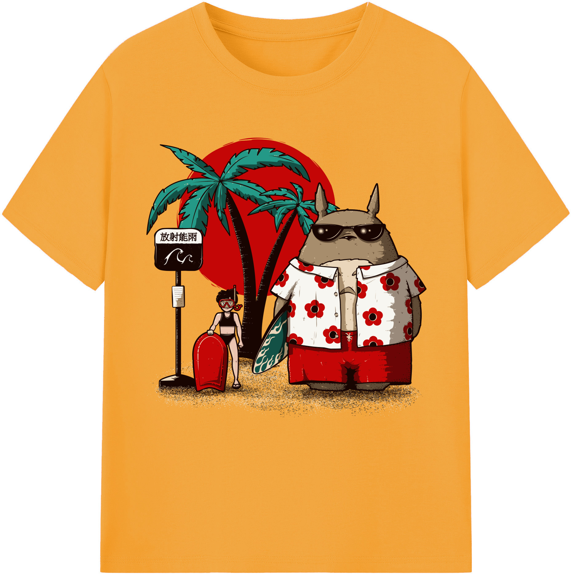 （画像用） となりのトトロ 草壁メイ 草壁サツキ My Neighbor Totoro Satsuki Kusakabe Mei Kusakabe レディースカジュアルプリントTシャツ（綿100％）