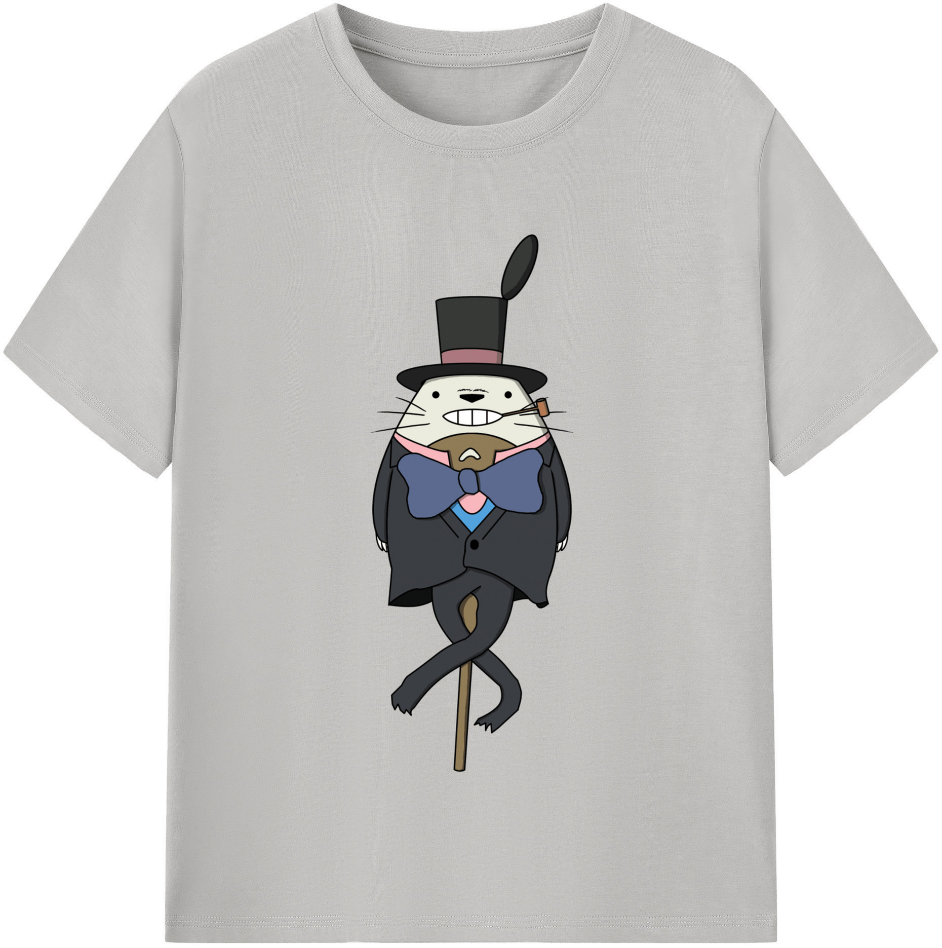 （画像用） となりのトトロ 草壁メイ 草壁サツキ My Neighbor Totoro Satsuki Kusakabe Mei Kusakabe レディースカジュアルプリントTシャツ（綿100％）
