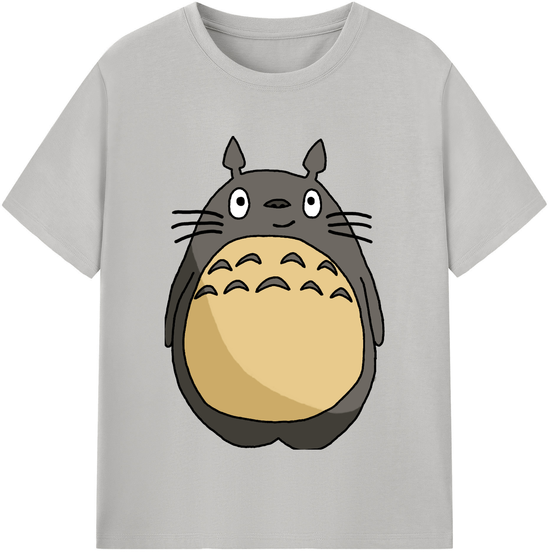 （画像用） となりのトトロ 草壁メイ 草壁サツキ My Neighbor Totoro Satsuki Kusakabe Mei Kusakabe レディースカジュアルプリントTシャツ（綿100％）
