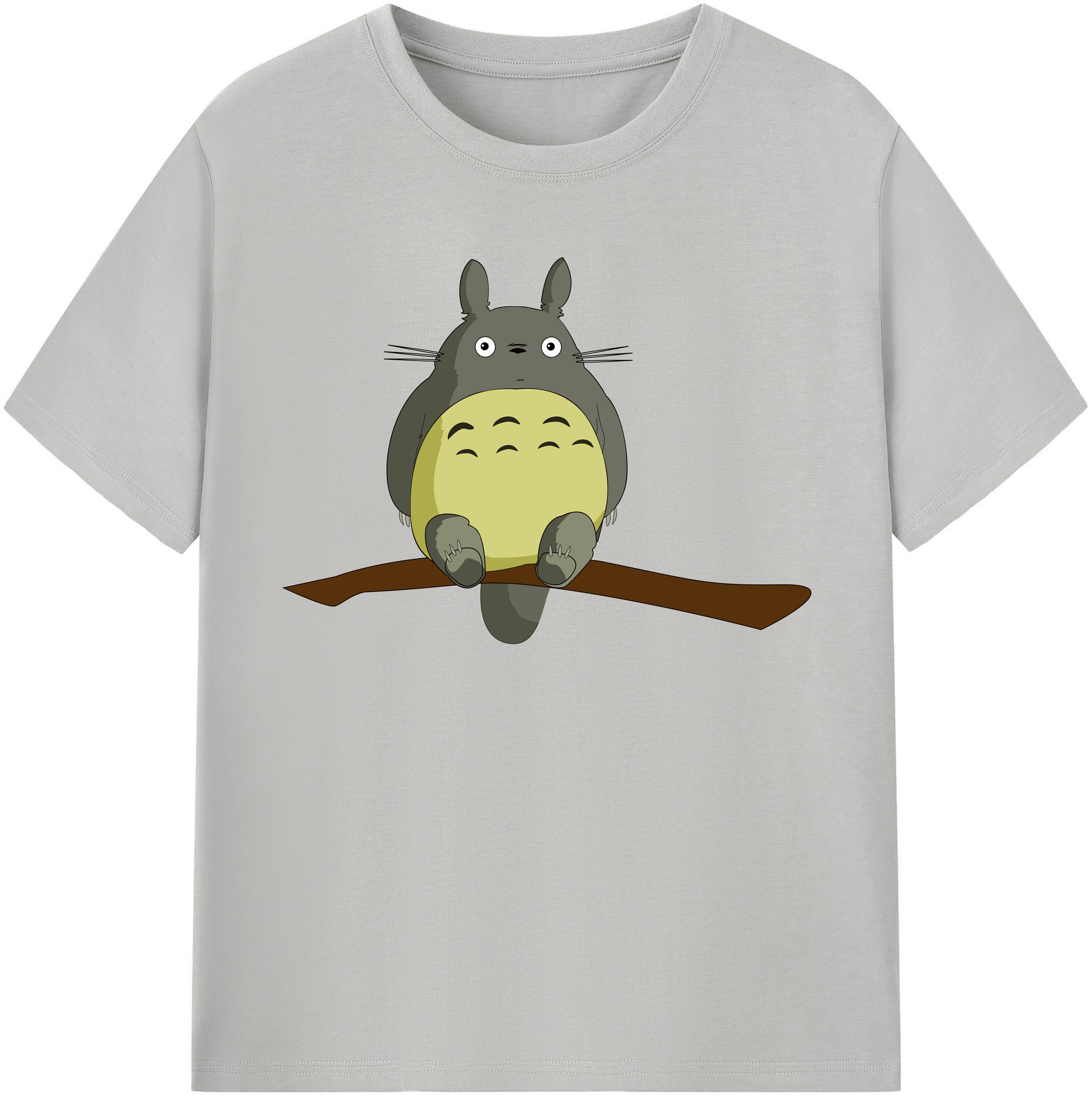 （画像用） となりのトトロ 草壁メイ 草壁サツキ My Neighbor Totoro Satsuki Kusakabe Mei Kusakabe レディースカジュアルプリントTシャツ（綿100％）
