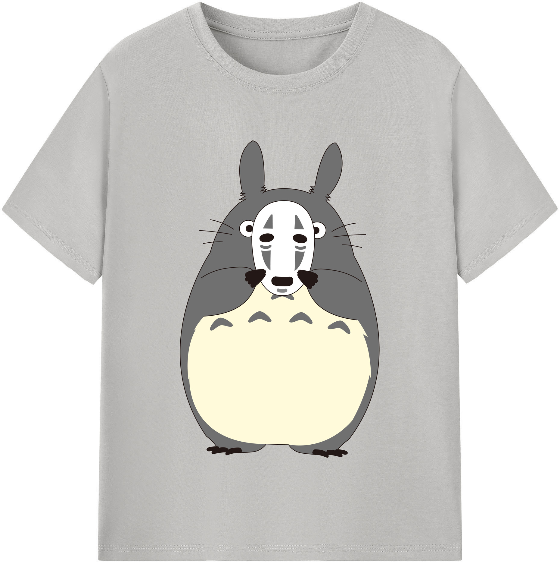 （画像用） となりのトトロ 草壁メイ 草壁サツキ My Neighbor Totoro Satsuki Kusakabe Mei Kusakabe レディースカジュアルプリントTシャツ（綿100％）