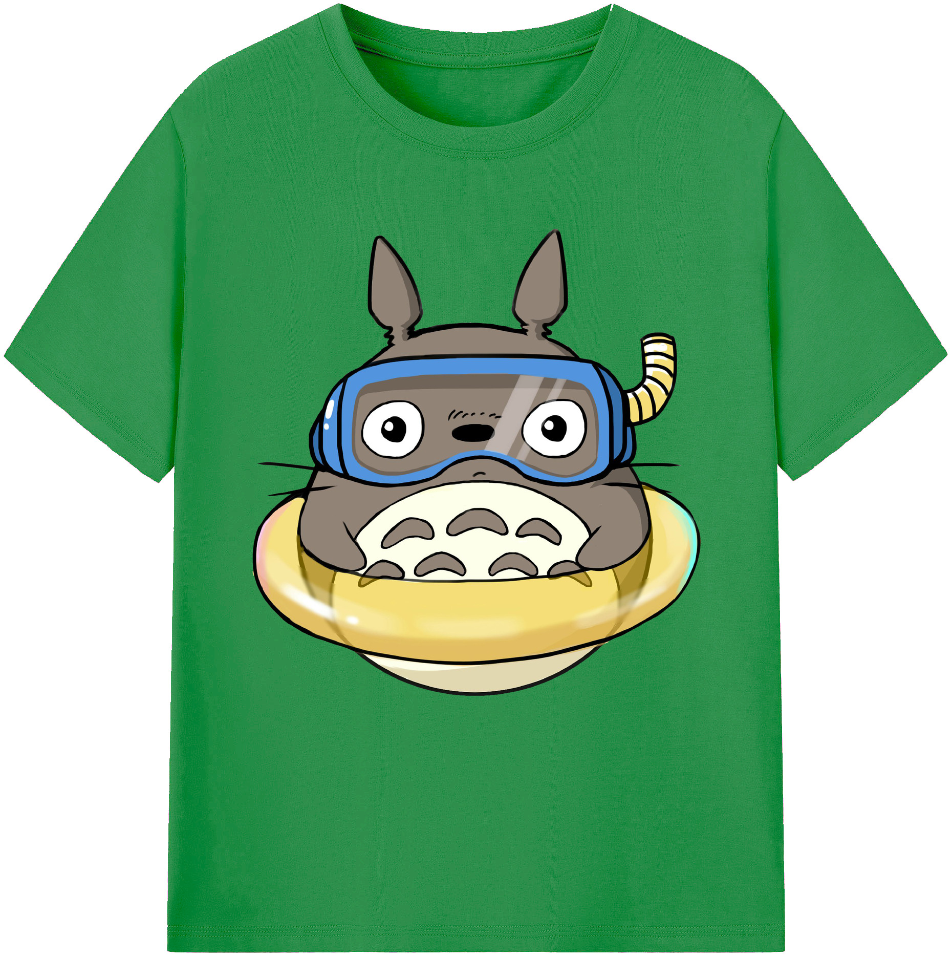 （画像用） となりのトトロ 草壁メイ 草壁サツキ My Neighbor Totoro Satsuki Kusakabe Mei Kusakabe レディースカジュアルプリントTシャツ（綿100％）