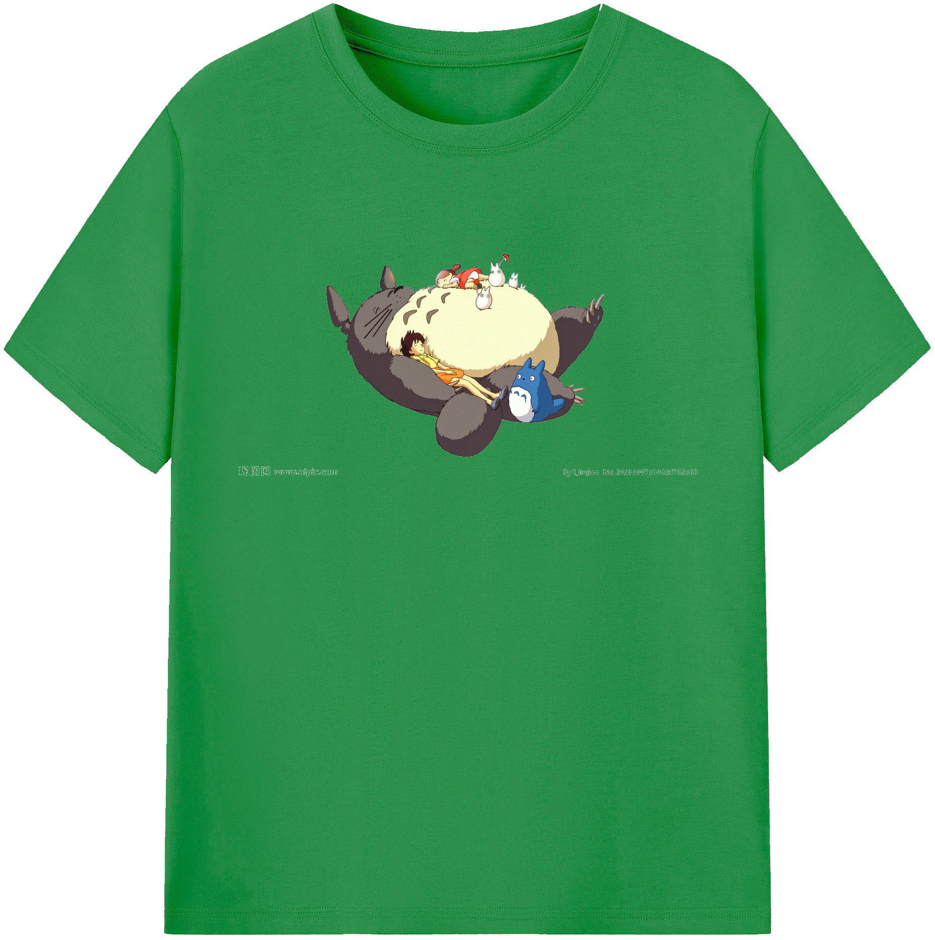 （画像用） となりのトトロ 草壁メイ 草壁サツキ My Neighbor Totoro Satsuki Kusakabe Mei Kusakabe レディースカジュアルプリントTシャツ（綿100％）