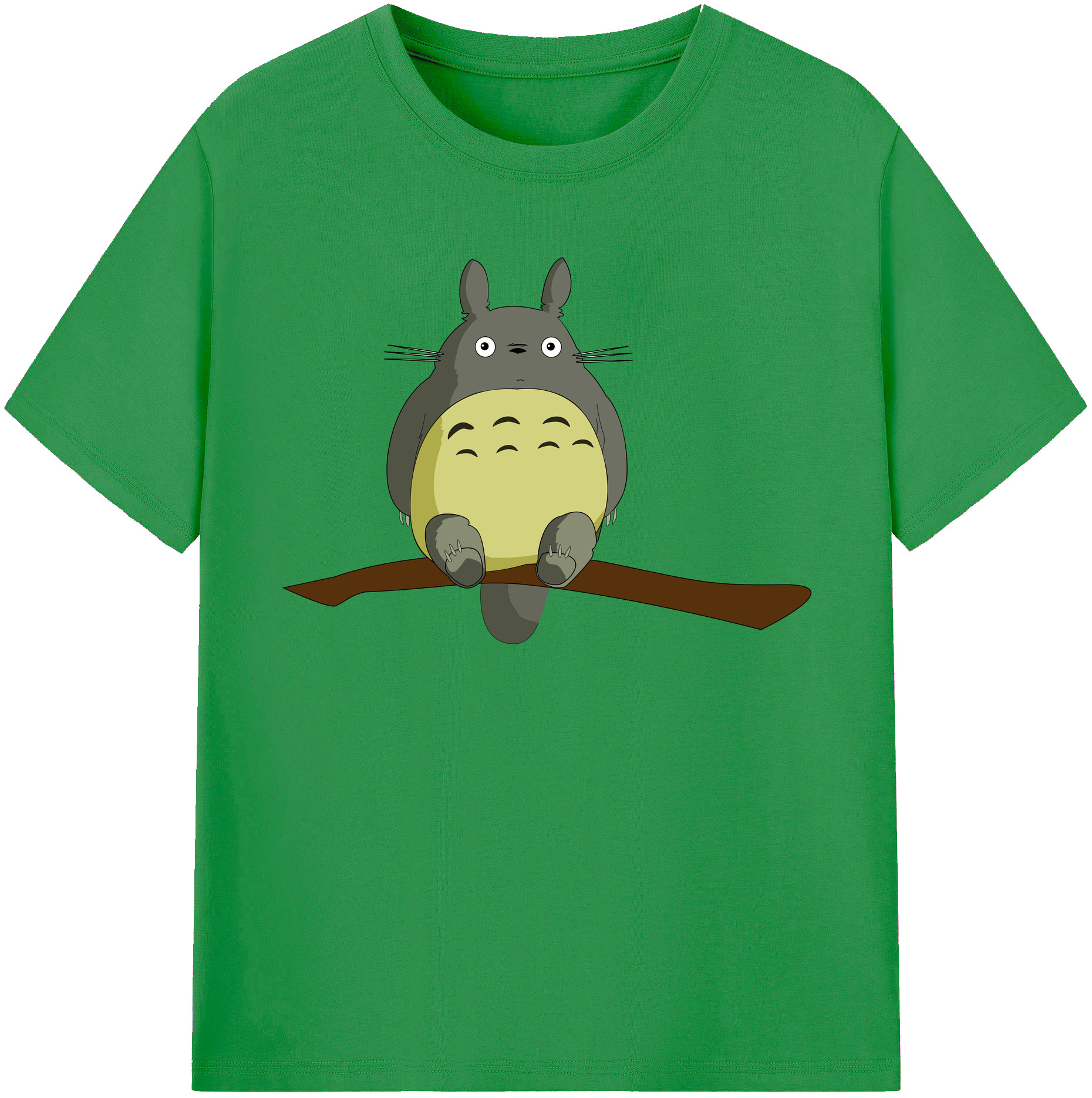 （画像用） となりのトトロ 草壁メイ 草壁サツキ My Neighbor Totoro Satsuki Kusakabe Mei Kusakabe レディースカジュアルプリントTシャツ（綿100％）