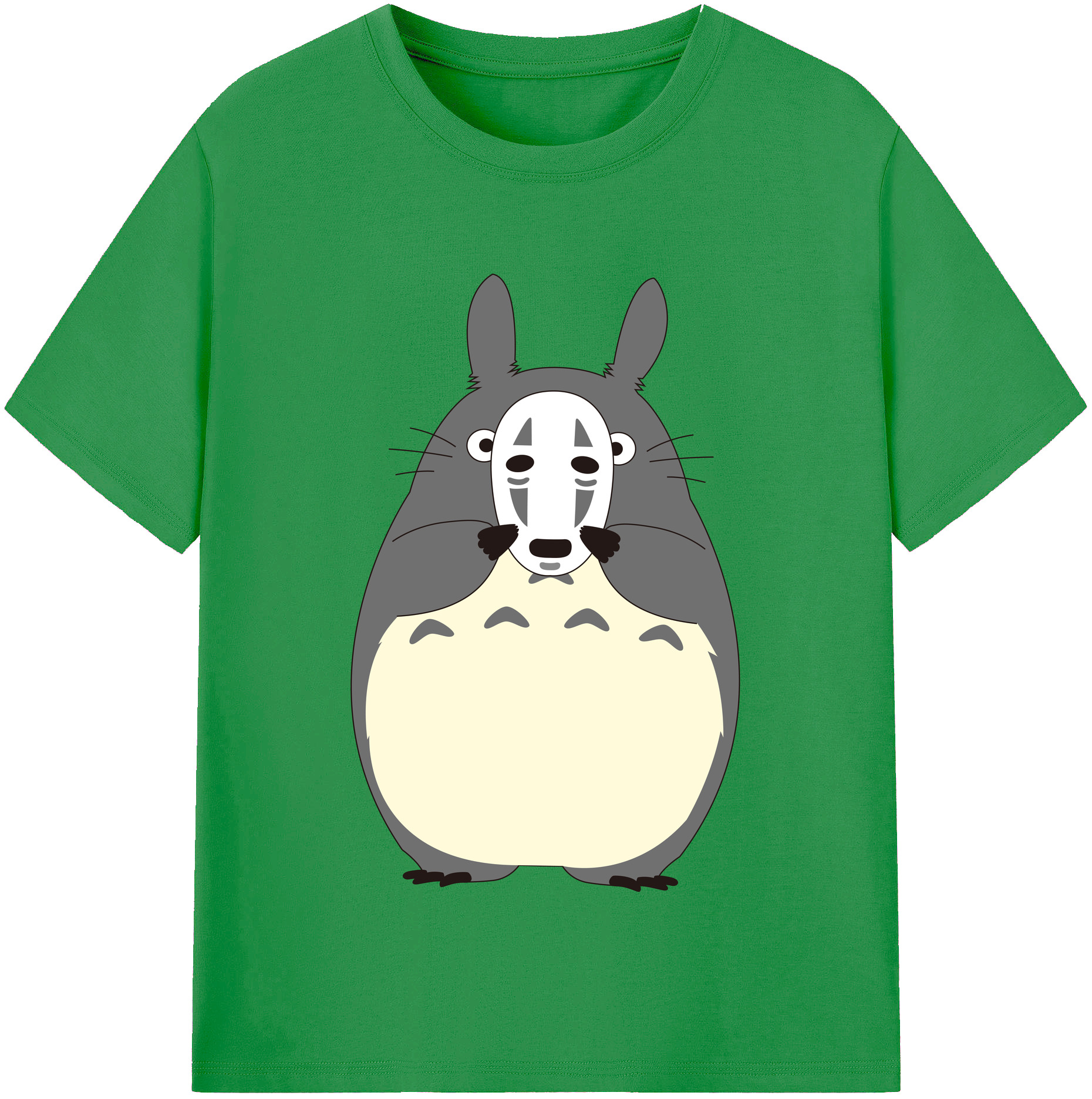 （画像用） となりのトトロ 草壁メイ 草壁サツキ My Neighbor Totoro Satsuki Kusakabe Mei Kusakabe レディースカジュアルプリントTシャツ（綿100％）