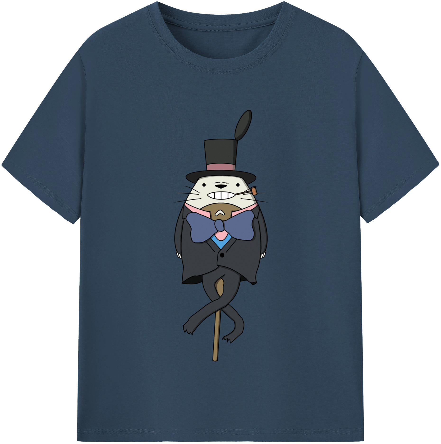 （画像用） となりのトトロ 草壁メイ 草壁サツキ My Neighbor Totoro Satsuki Kusakabe Mei Kusakabe レディースカジュアルプリントTシャツ（綿100％）