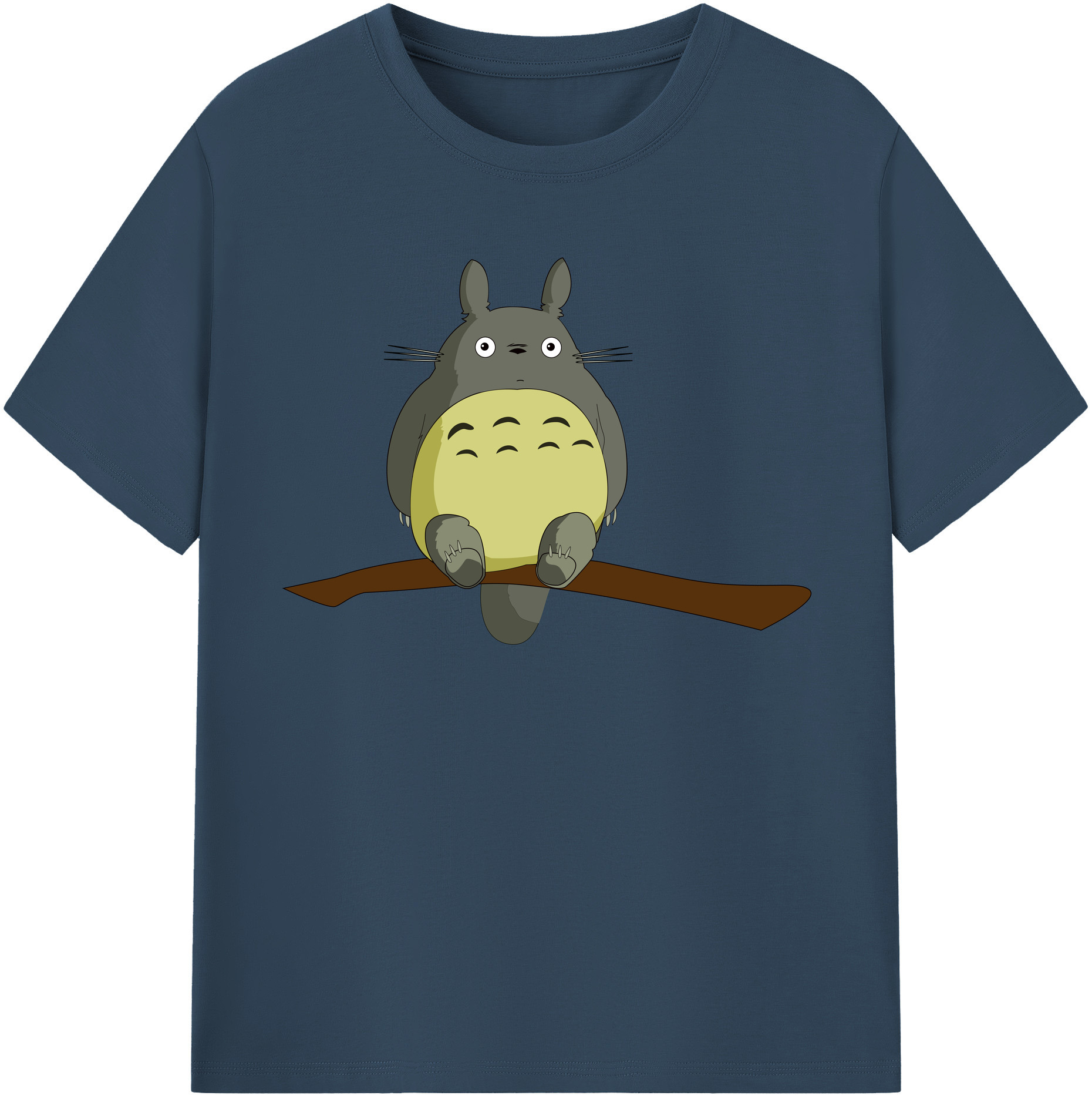 （画像用） となりのトトロ 草壁メイ 草壁サツキ My Neighbor Totoro Satsuki Kusakabe Mei Kusakabe レディースカジュアルプリントTシャツ（綿100％）