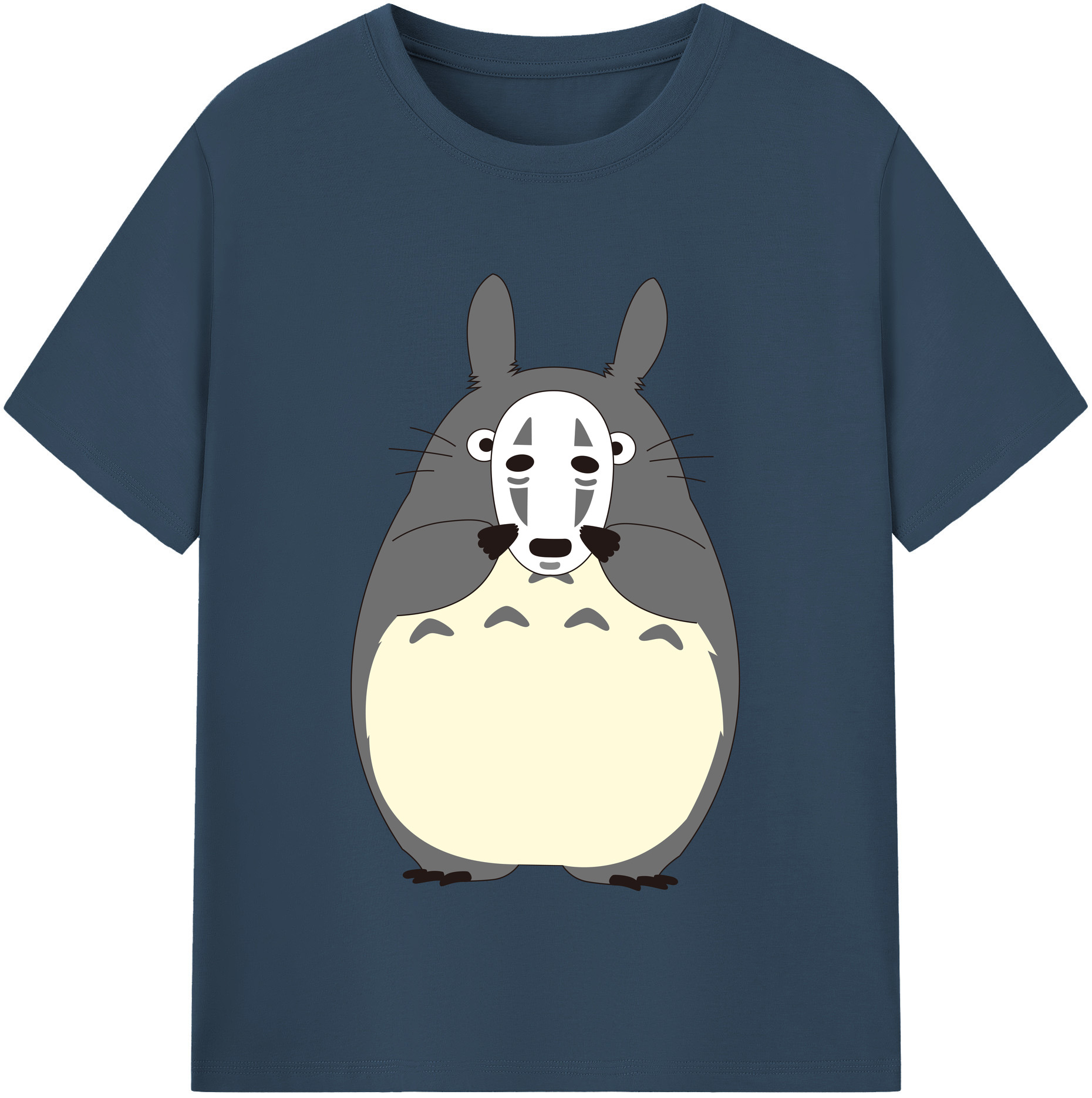 （画像用） となりのトトロ 草壁メイ 草壁サツキ My Neighbor Totoro Satsuki Kusakabe Mei Kusakabe レディースカジュアルプリントTシャツ（綿100％）