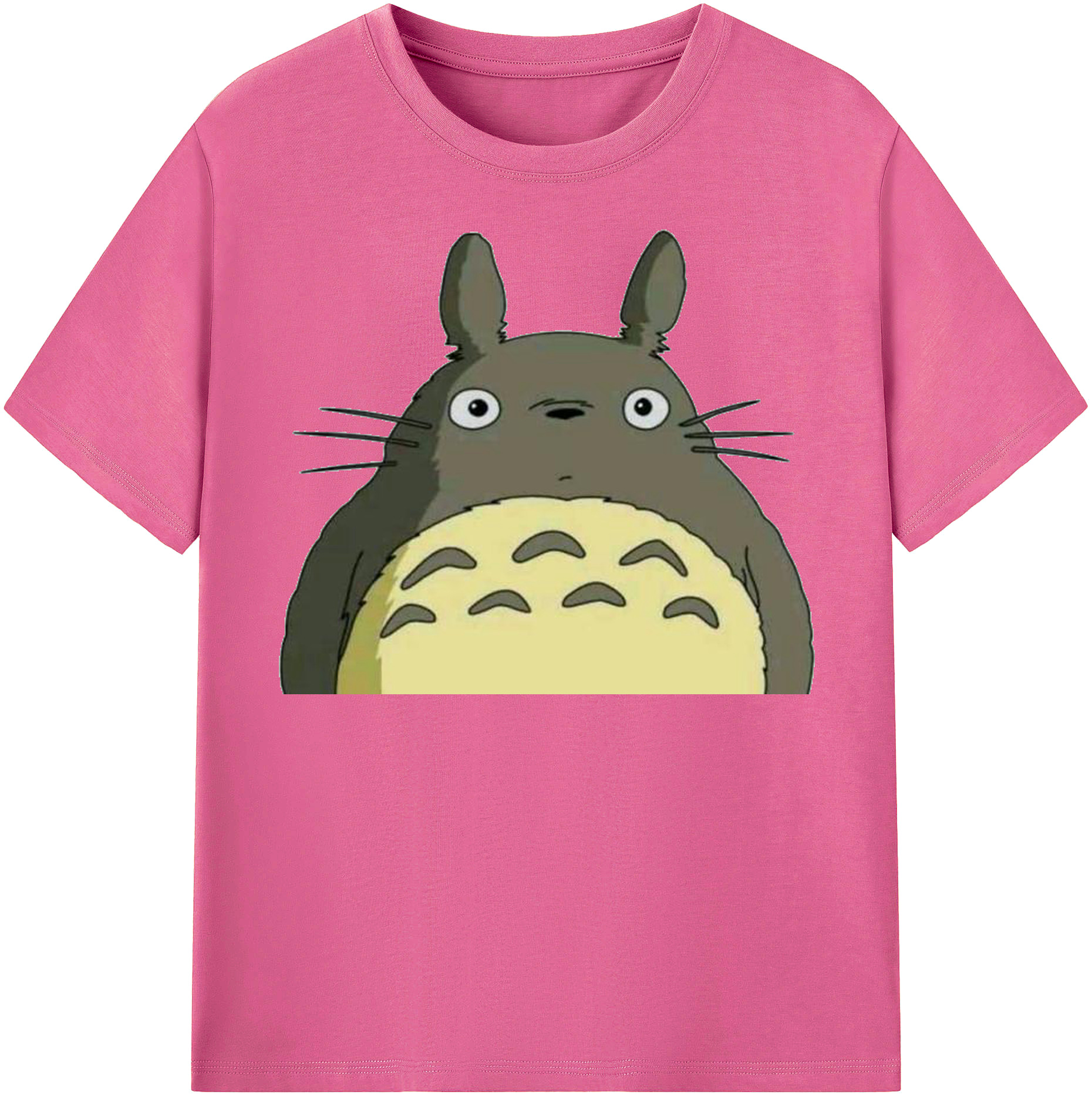 （画像用） となりのトトロ 草壁メイ 草壁サツキ My Neighbor Totoro Satsuki Kusakabe Mei Kusakabe レディースカジュアルプリントTシャツ（綿100％）