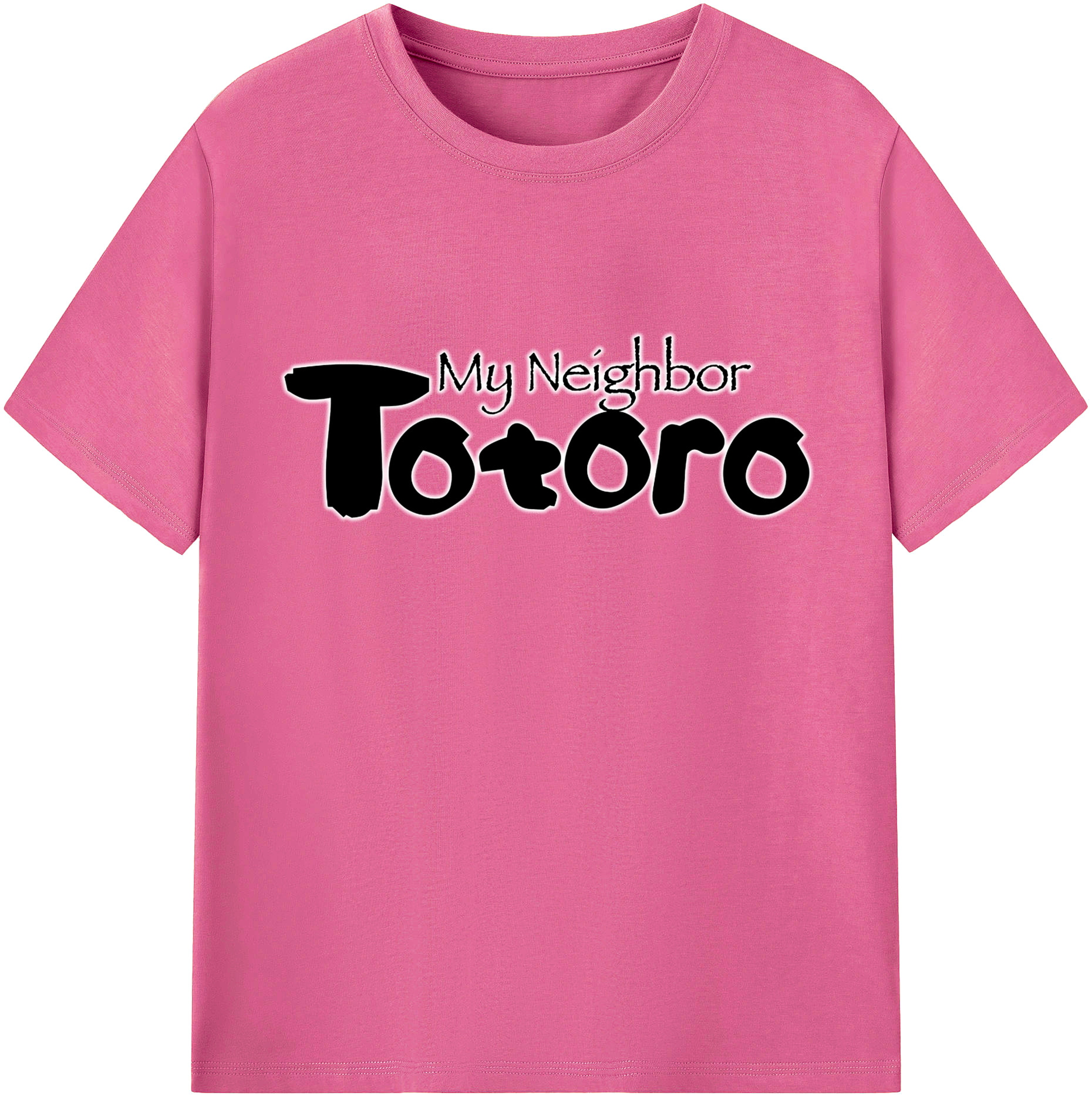 （画像用） となりのトトロ 草壁メイ 草壁サツキ My Neighbor Totoro Satsuki Kusakabe Mei Kusakabe レディースカジュアルプリントTシャツ（綿100％）