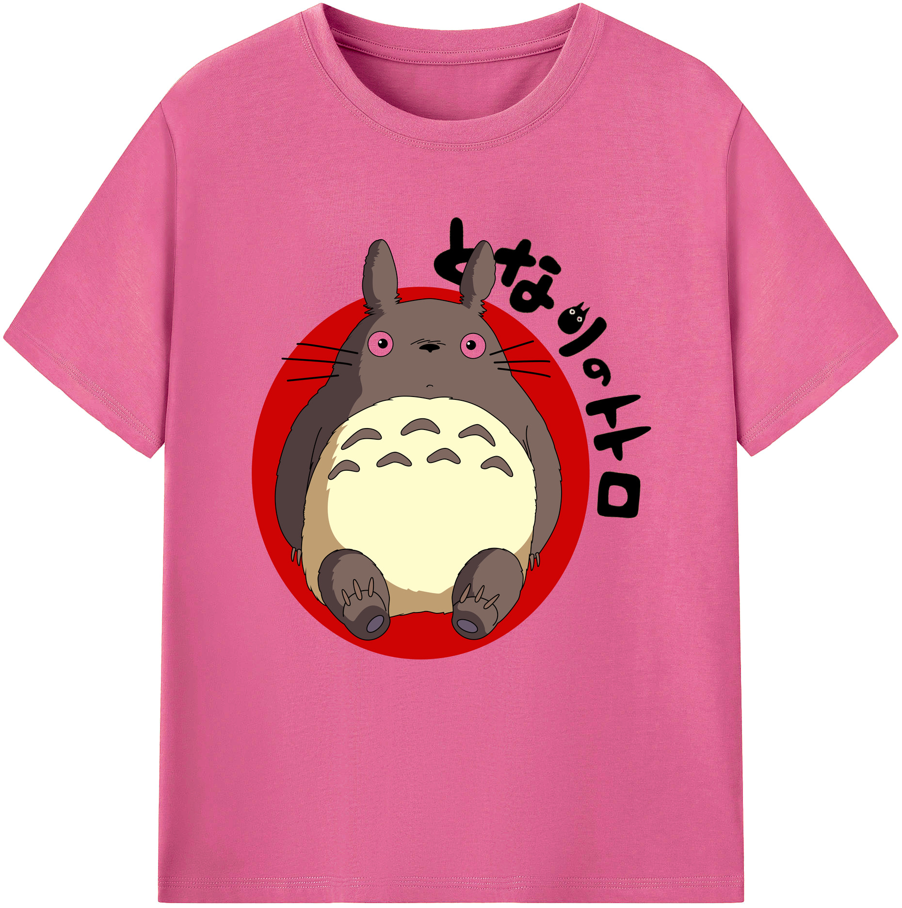 （画像用） となりのトトロ 草壁メイ 草壁サツキ My Neighbor Totoro Satsuki Kusakabe Mei Kusakabe レディースカジュアルプリントTシャツ（綿100％）