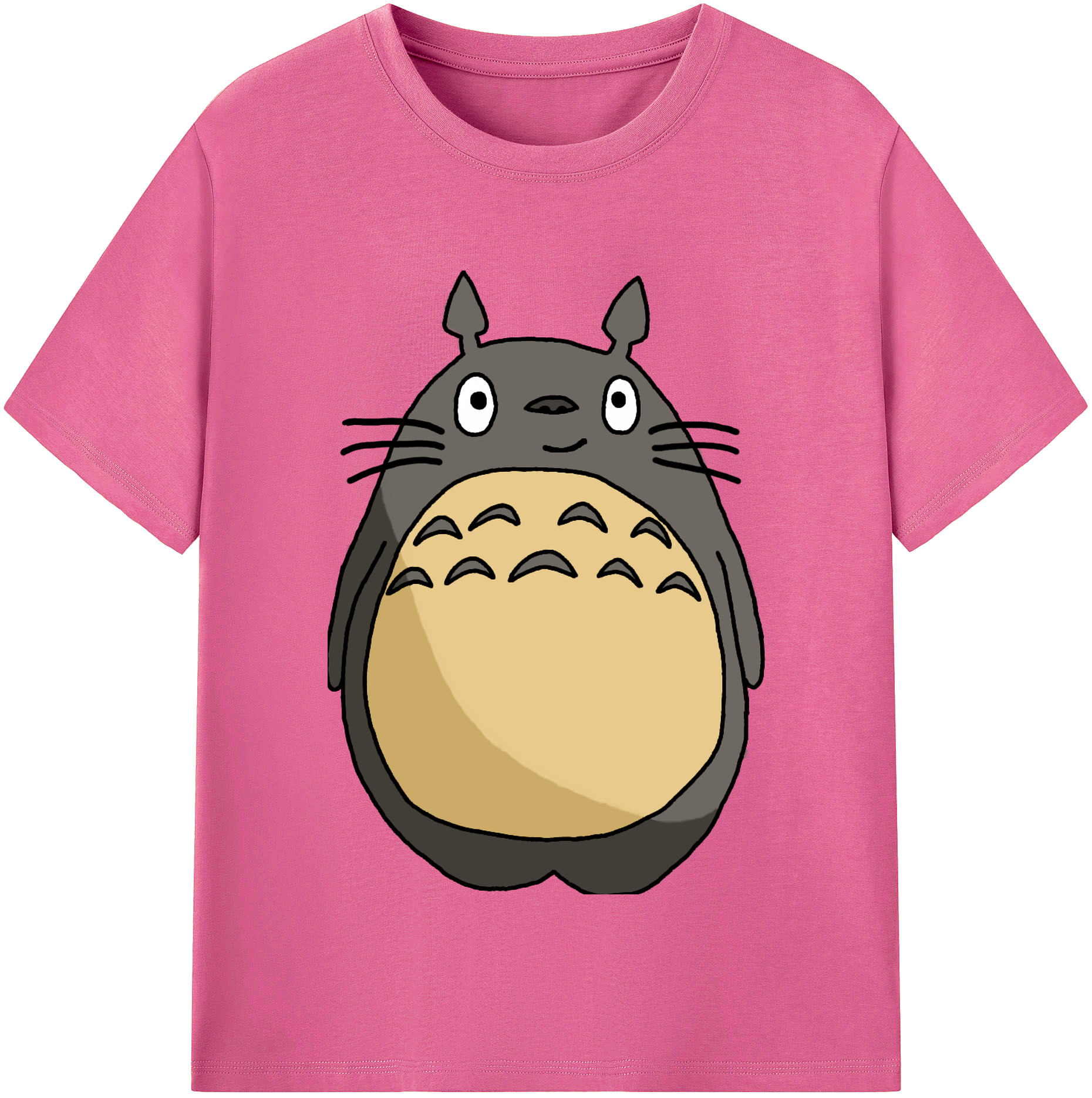 （画像用） となりのトトロ 草壁メイ 草壁サツキ My Neighbor Totoro Satsuki Kusakabe Mei Kusakabe レディースカジュアルプリントTシャツ（綿100％）