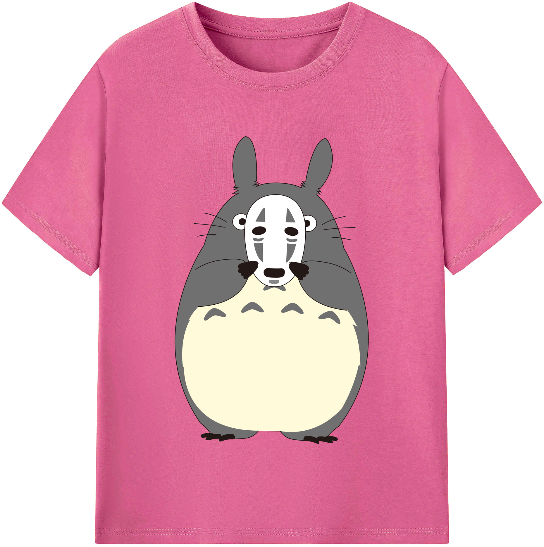 （画像用） となりのトトロ 草壁メイ 草壁サツキ My Neighbor Totoro Satsuki Kusakabe Mei Kusakabe レディースカジュアルプリントTシャツ（綿100％）