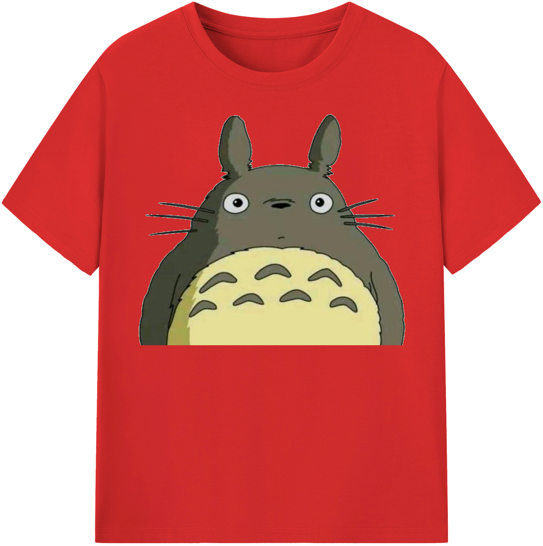 （画像用） となりのトトロ 草壁メイ 草壁サツキ My Neighbor Totoro Satsuki Kusakabe Mei Kusakabe レディースカジュアルプリントTシャツ（綿100％）