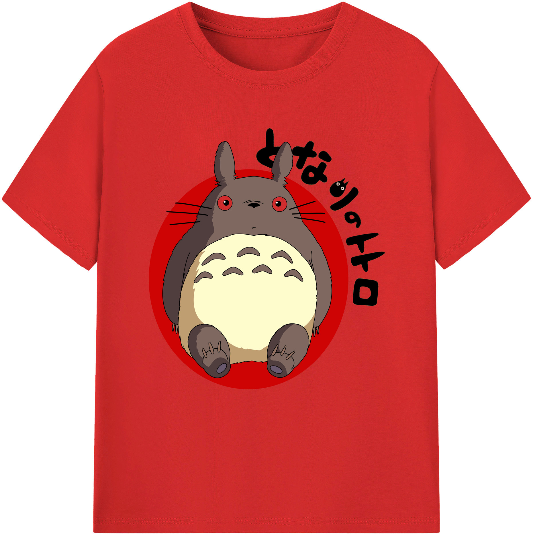 （画像用） となりのトトロ 草壁メイ 草壁サツキ My Neighbor Totoro Satsuki Kusakabe Mei Kusakabe レディースカジュアルプリントTシャツ（綿100％）