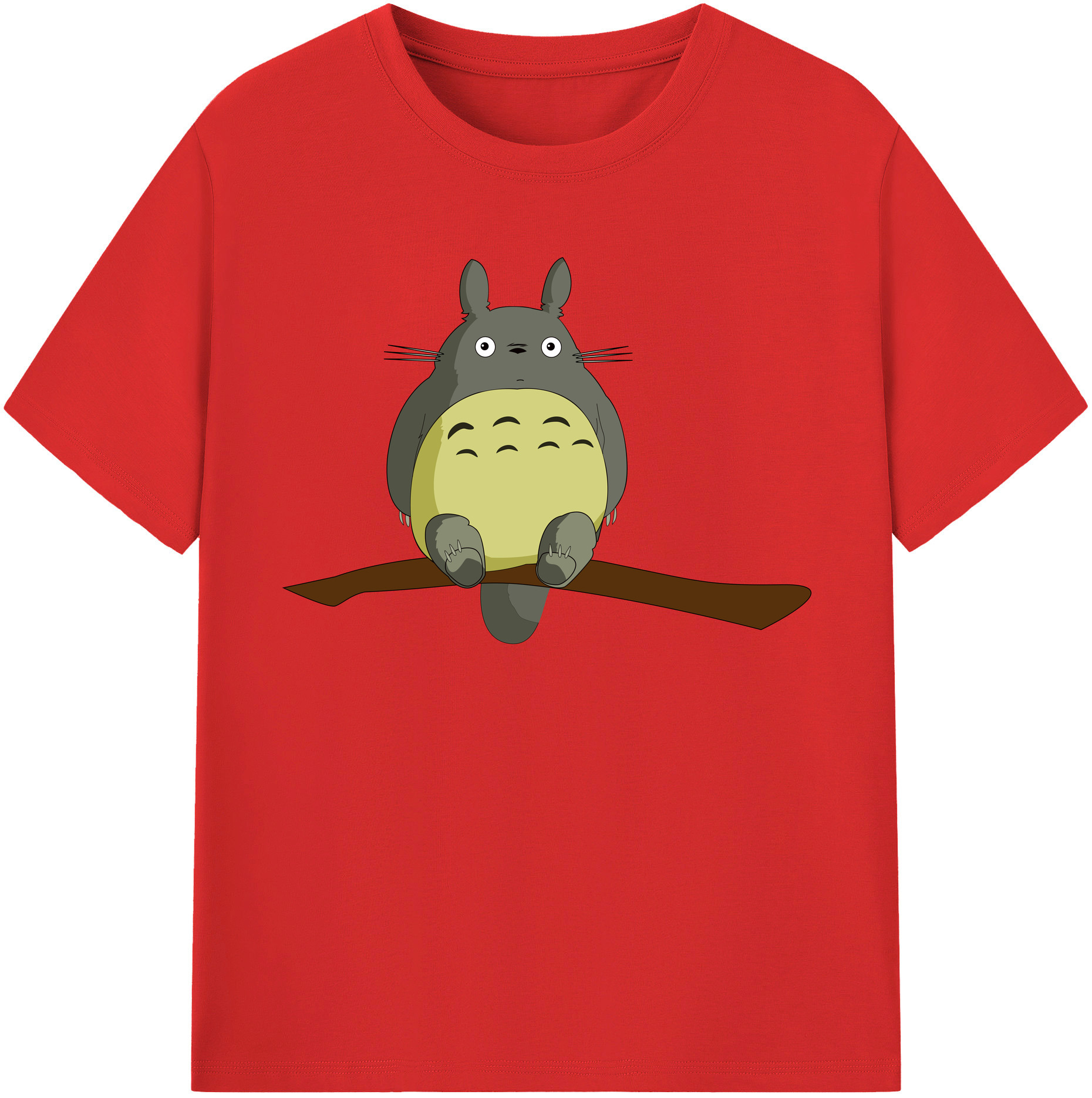 （画像用） となりのトトロ 草壁メイ 草壁サツキ My Neighbor Totoro Satsuki Kusakabe Mei Kusakabe レディースカジュアルプリントTシャツ（綿100％）