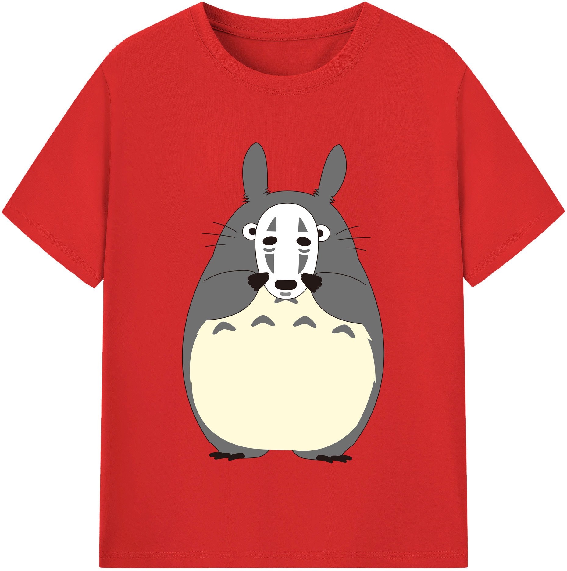 （画像用） となりのトトロ 草壁メイ 草壁サツキ My Neighbor Totoro Satsuki Kusakabe Mei Kusakabe レディースカジュアルプリントTシャツ（綿100％）