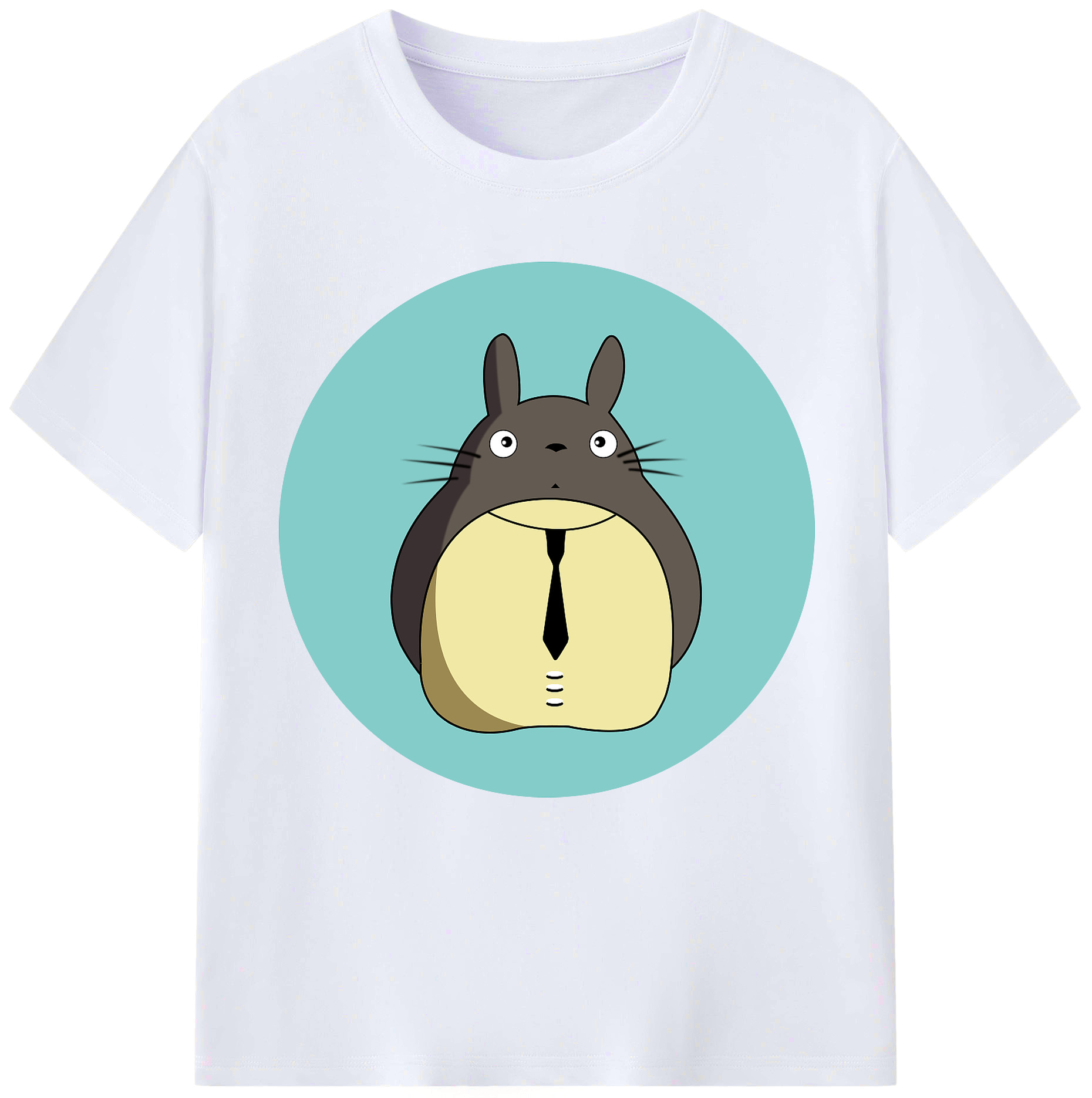 （画像用） となりのトトロ 草壁メイ 草壁サツキ My Neighbor Totoro Satsuki Kusakabe Mei Kusakabe レディースカジュアルプリントTシャツ（綿100％）