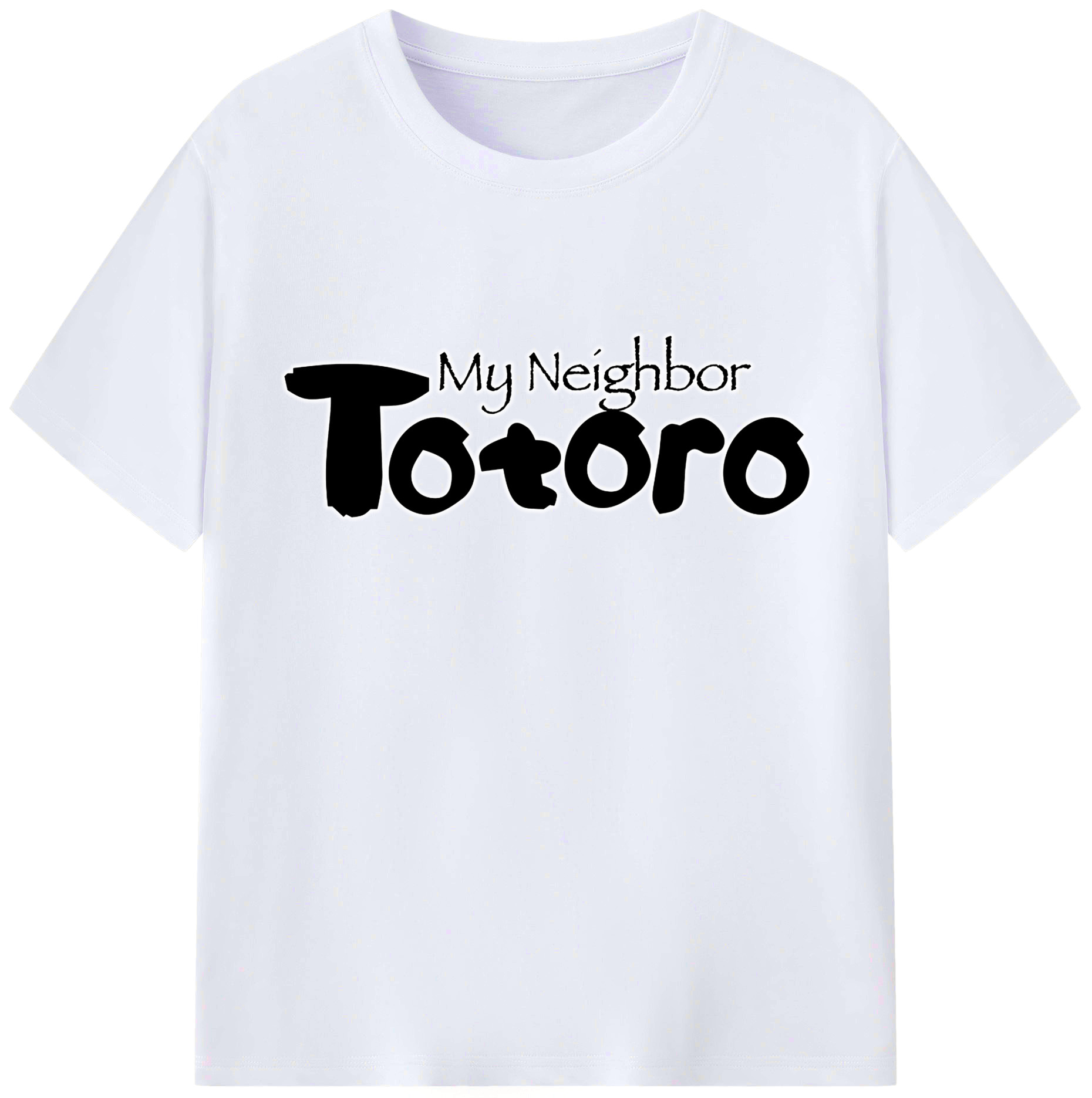 （画像用） となりのトトロ 草壁メイ 草壁サツキ My Neighbor Totoro Satsuki Kusakabe Mei Kusakabe レディースカジュアルプリントTシャツ（綿100％）