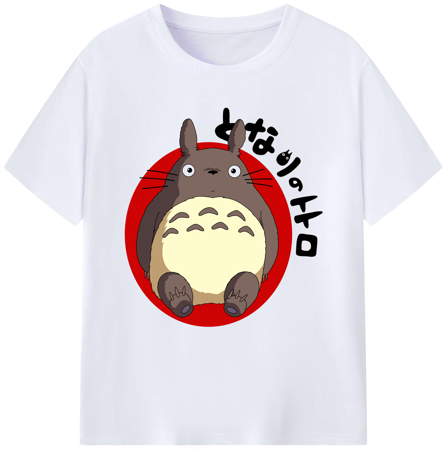 （画像用） となりのトトロ 草壁メイ 草壁サツキ My Neighbor Totoro Satsuki Kusakabe Mei Kusakabe レディースカジュアルプリントTシャツ（綿100％）