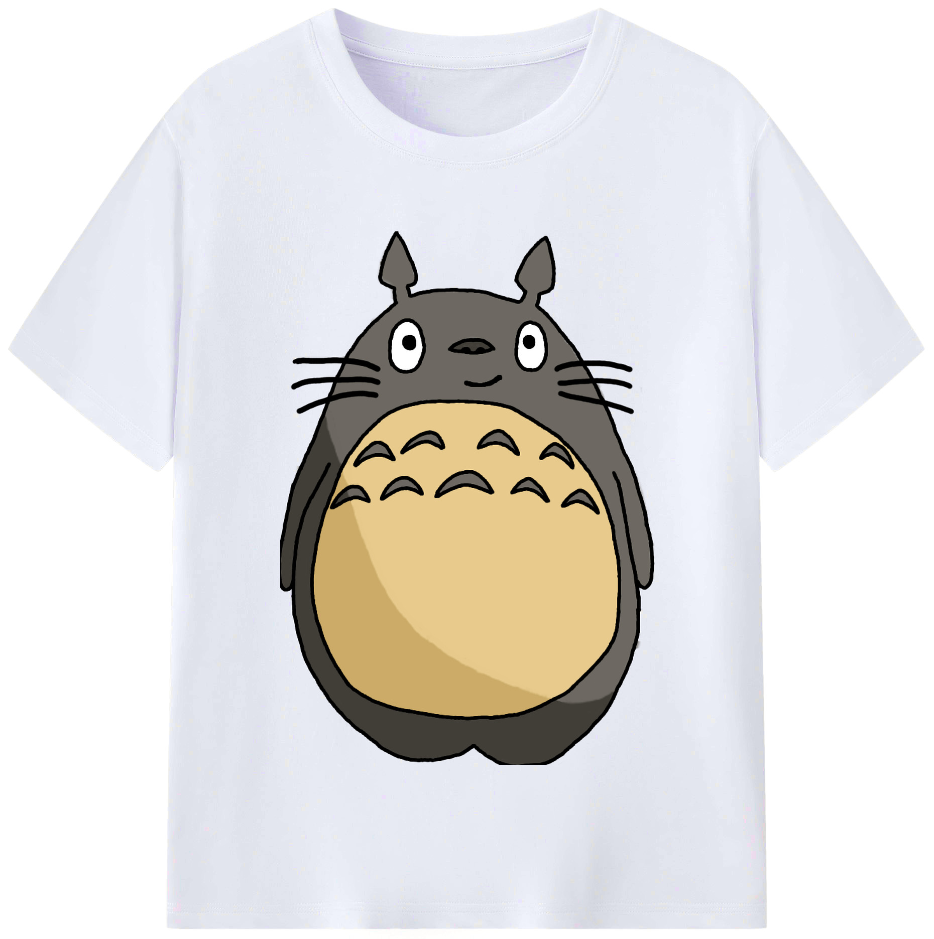 （画像用） となりのトトロ 草壁メイ 草壁サツキ My Neighbor Totoro Satsuki Kusakabe Mei Kusakabe レディースカジュアルプリントTシャツ（綿100％）