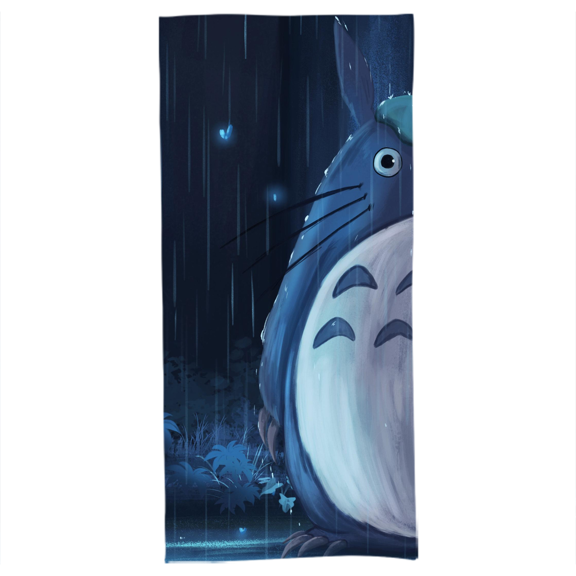 （画像用） となりのトトロ 草壁メイ 草壁サツキ My Neighbor Totoro Satsuki Kusakabe Mei Kusakabe 大判バスタオル 70×140cm 吸水速乾 柔らかい肌触り